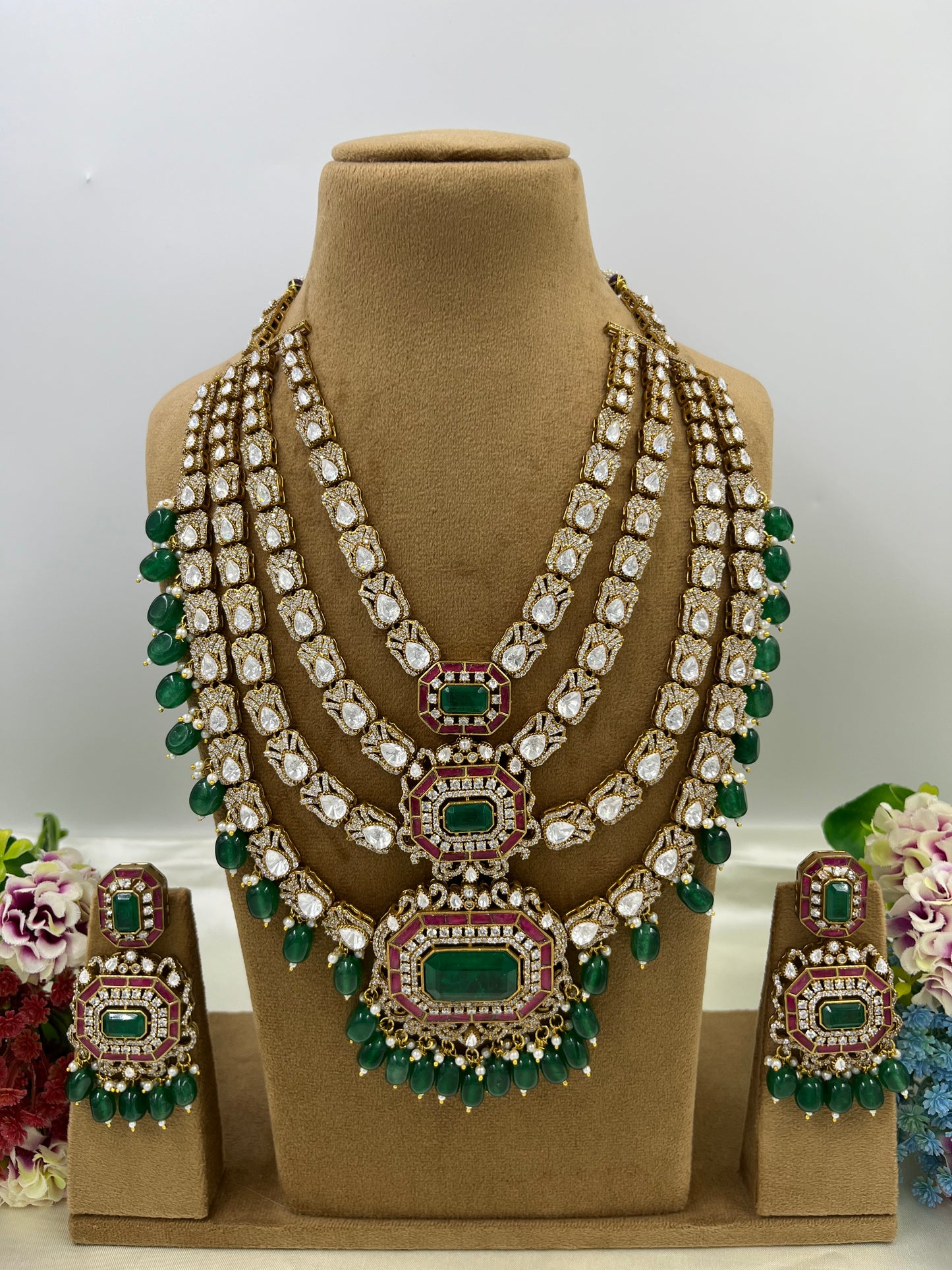 RoyalAura Moissanite Same Bridal Necklace