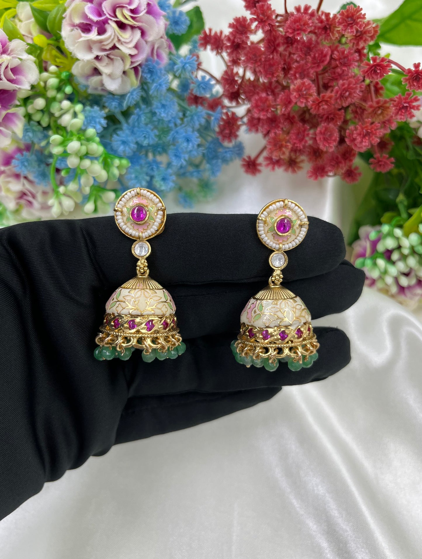 Baani Brass Jhumka