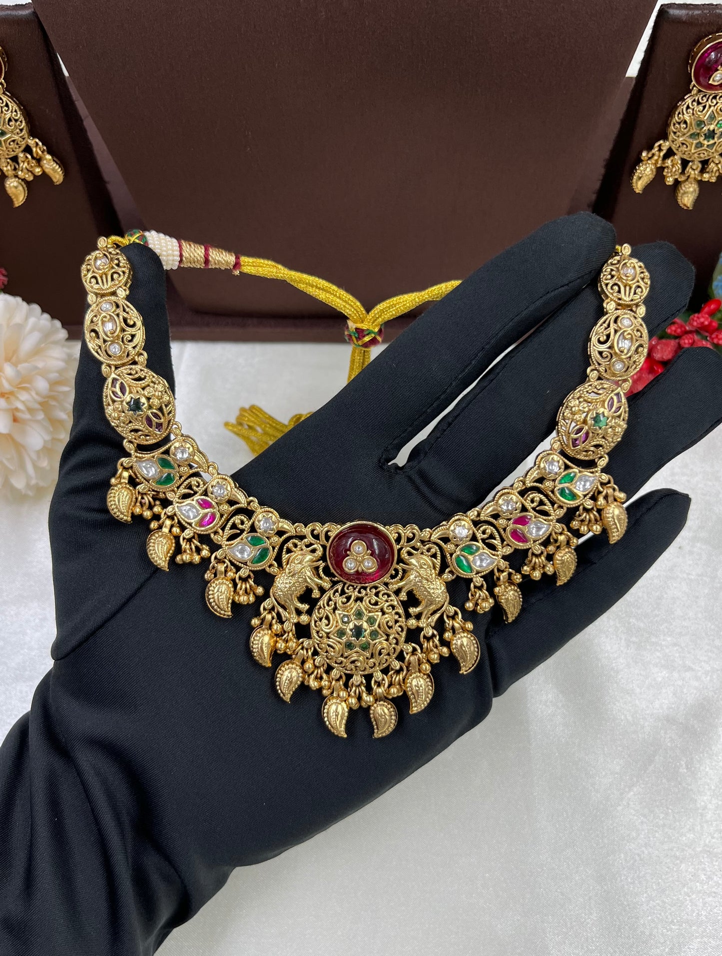 Diya Heritage Choraski Necklace
