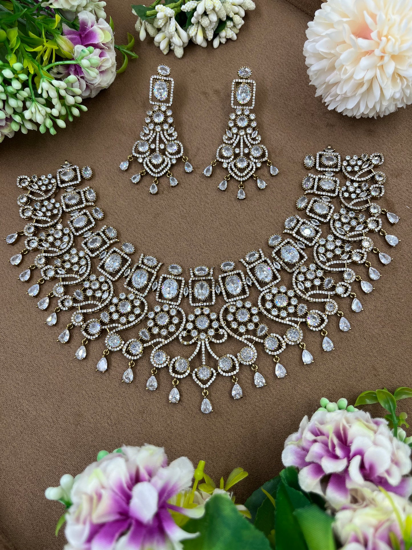 Vanshika Premium AD Chokar Necklace