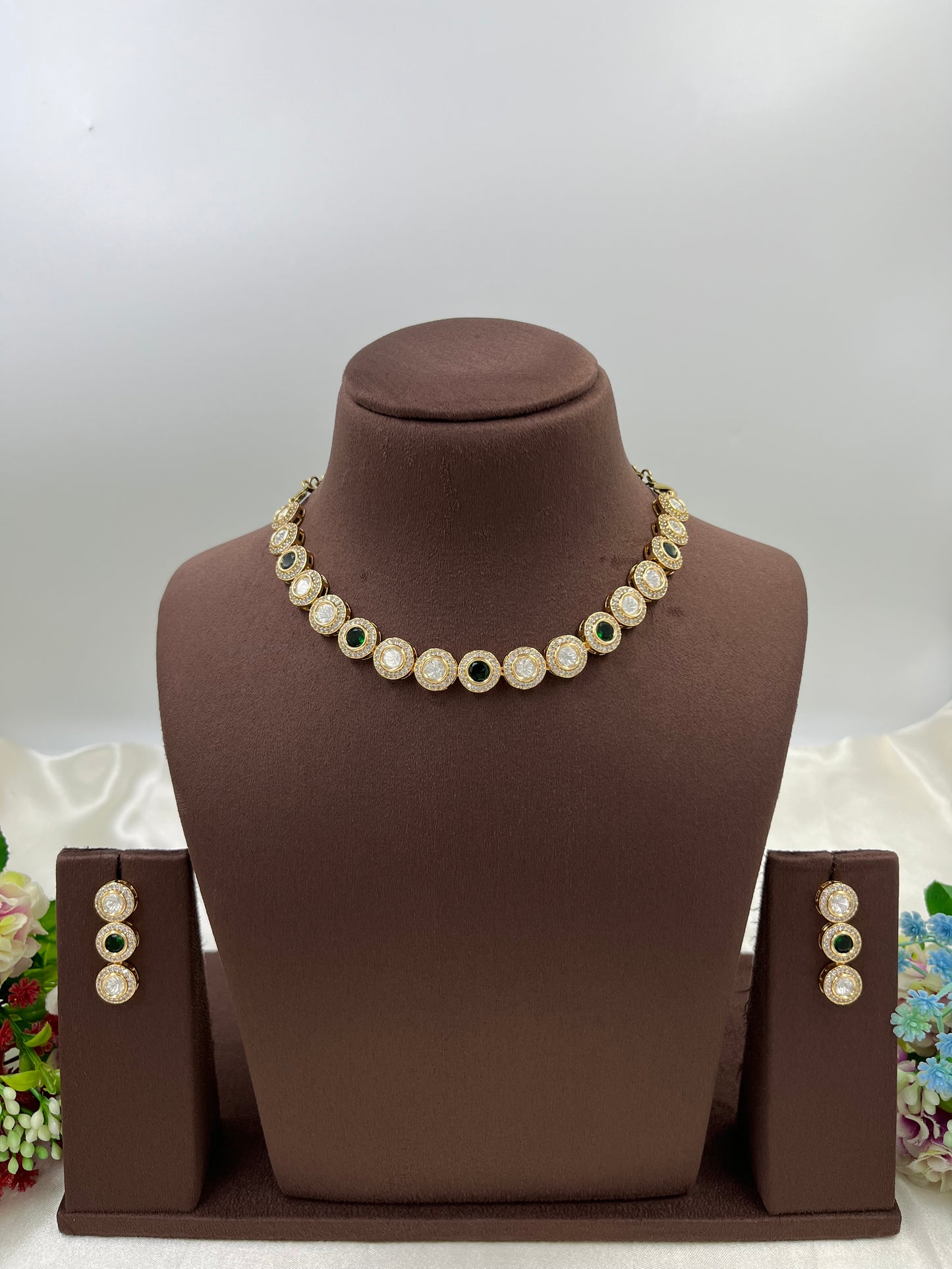 Opal Aura Premium Moissanite Necklace