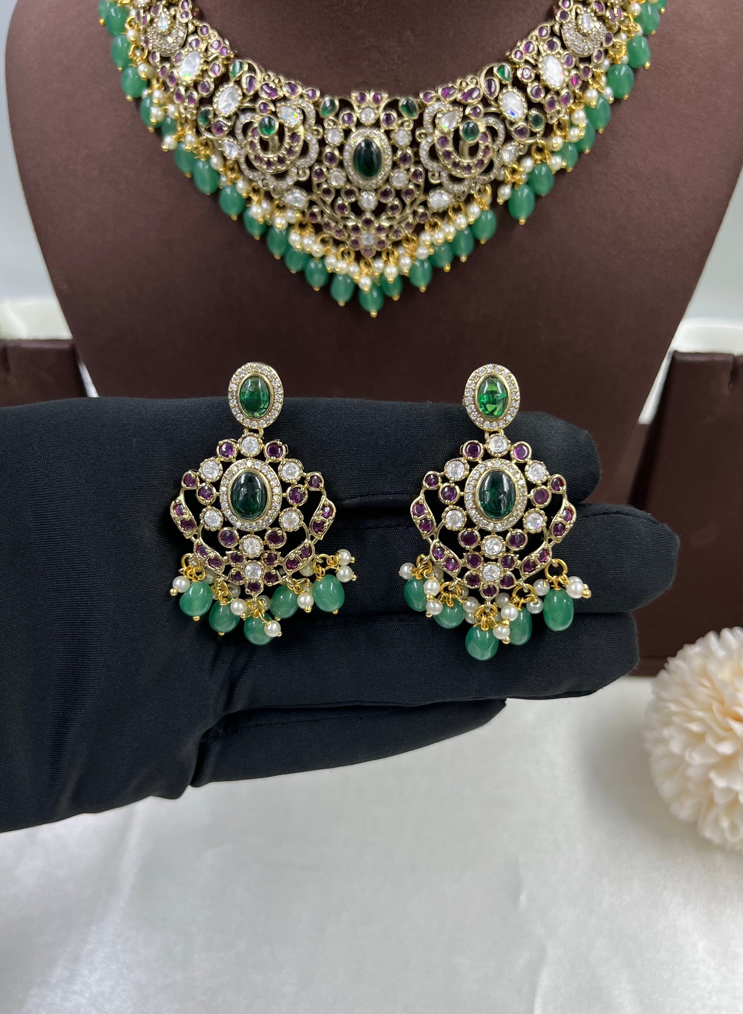 Simi Traditional South Indian Necklace