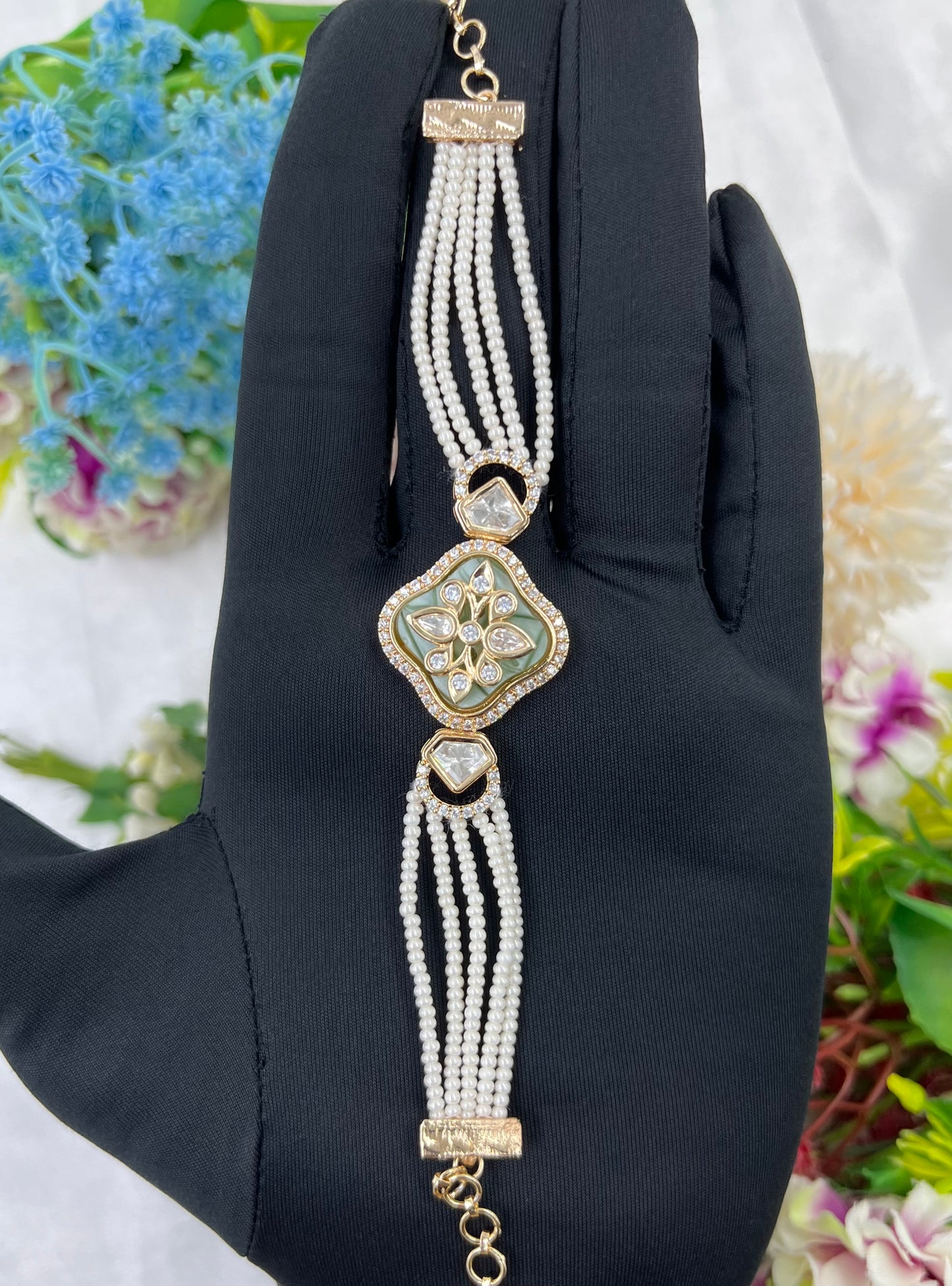 Starry Bliss Pearl Bracelet