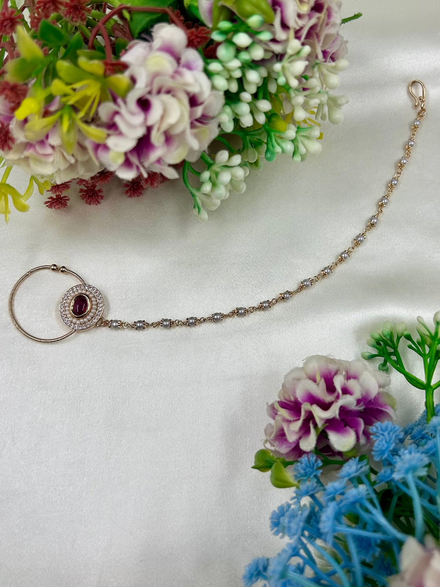 Priya Moissanite Nose Ring