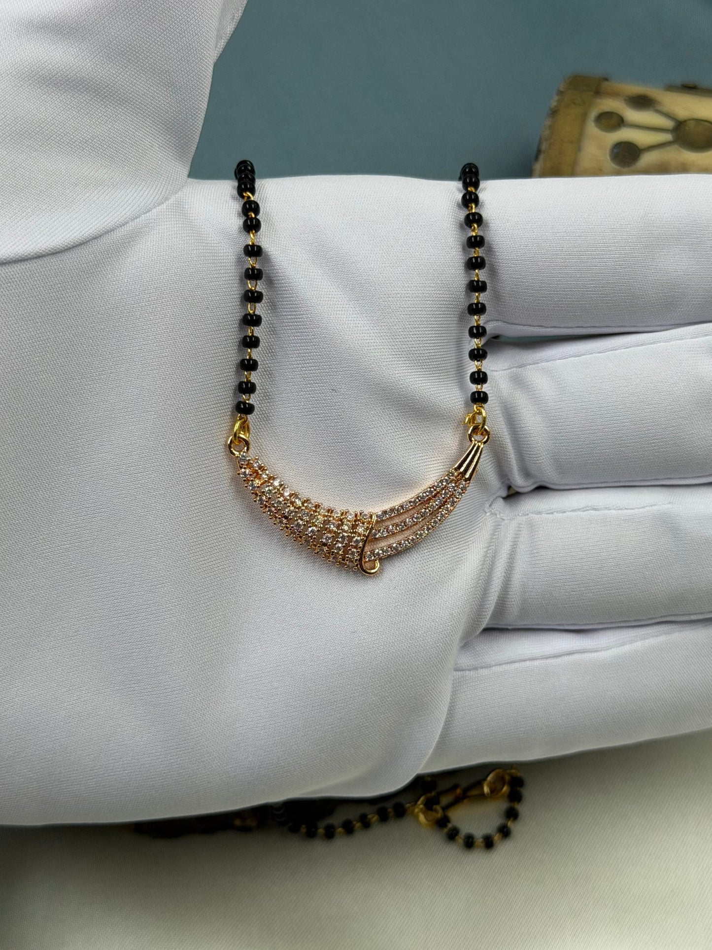 Kaveri Rose Gold Mangalsutra