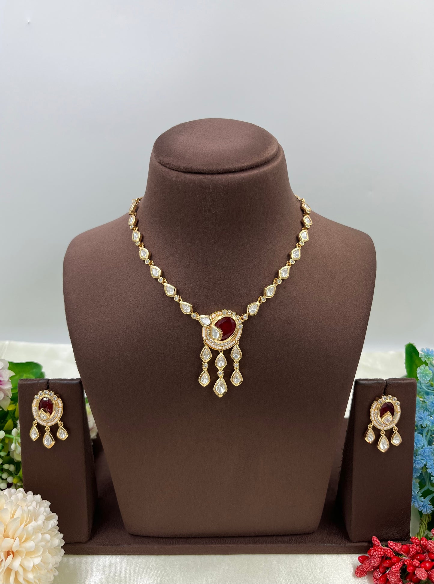 Rudrani Premium Moissanite Necklace