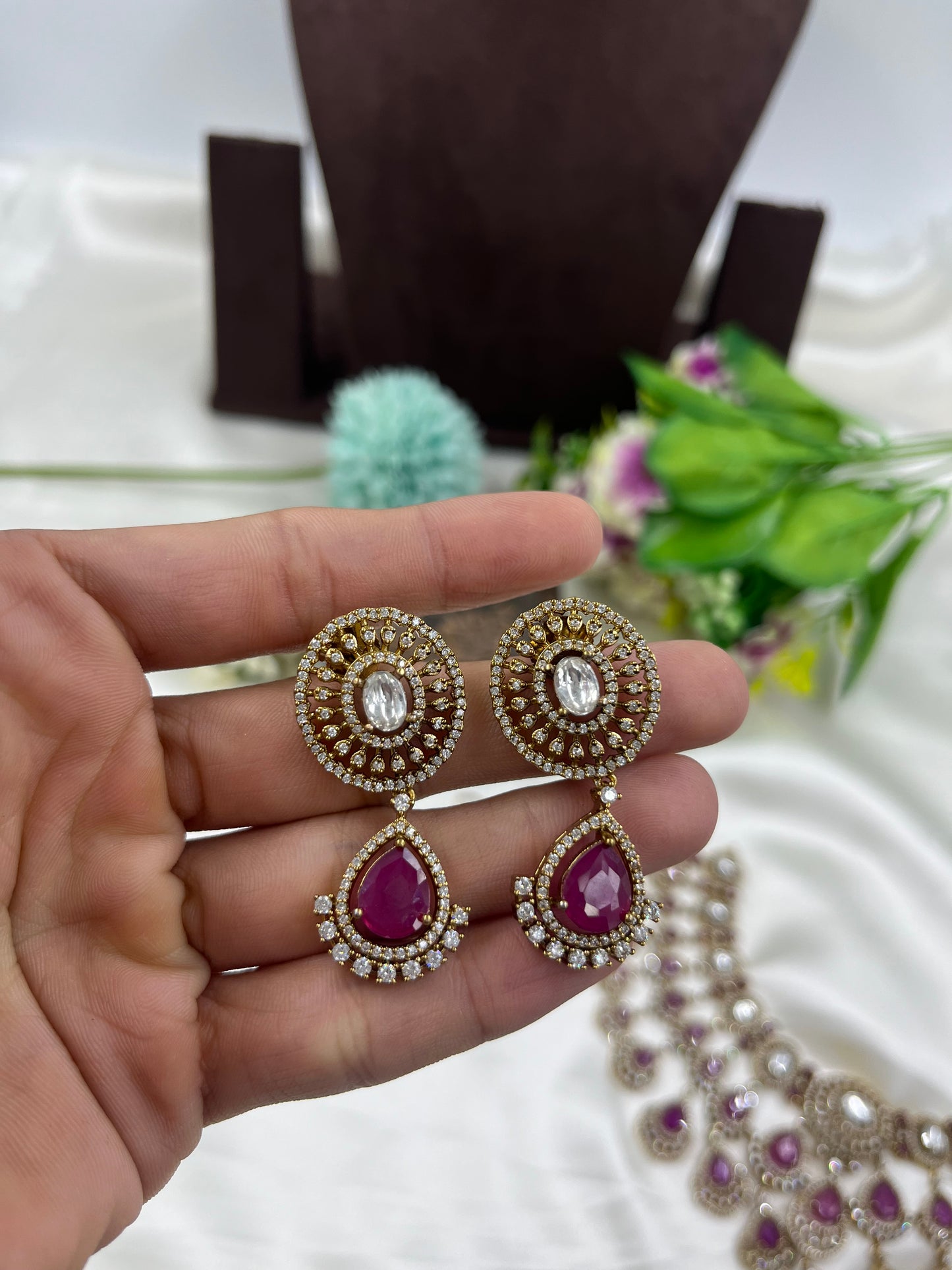Ziva Victorian Necklace set