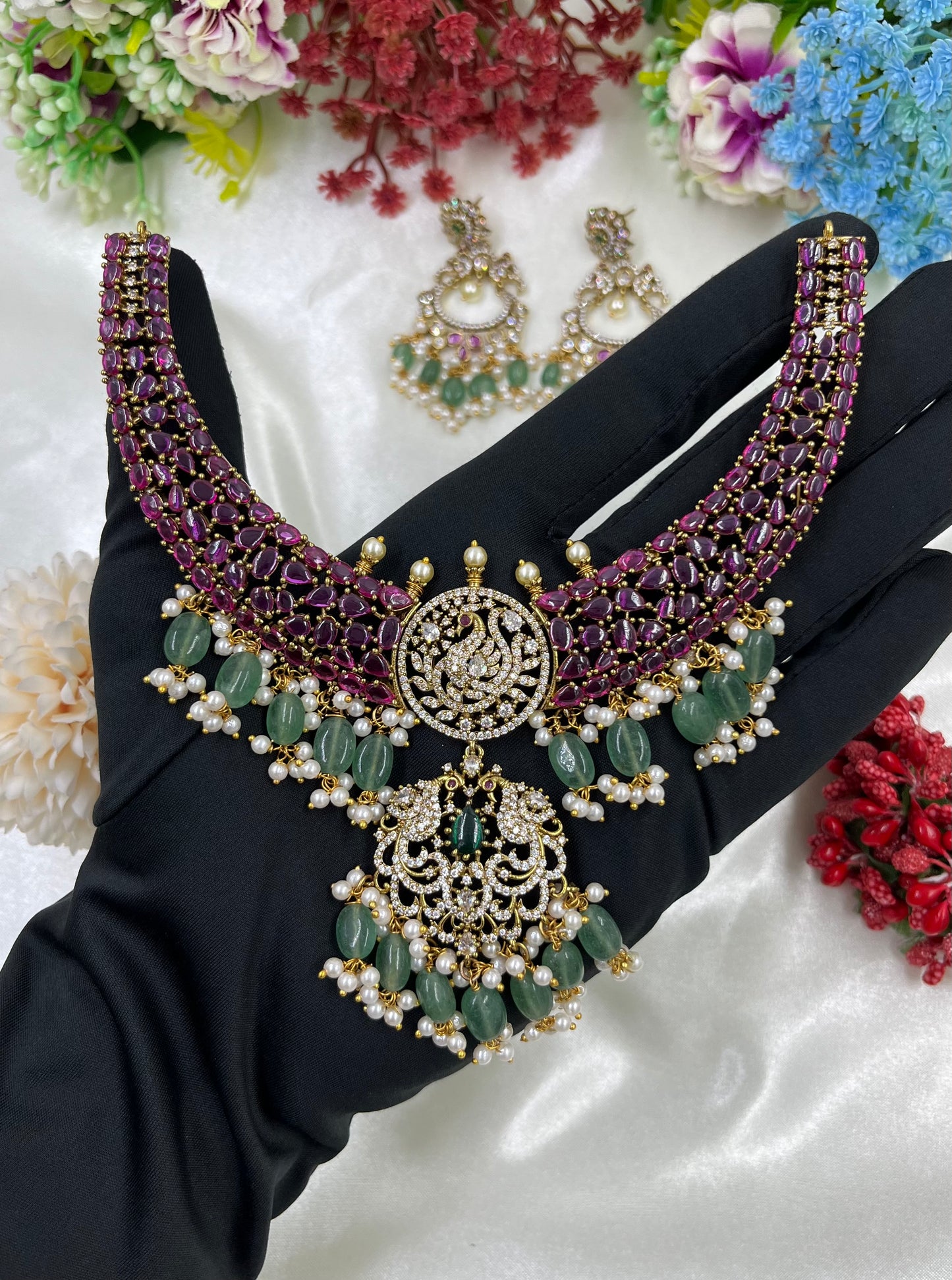 Jijabai Premium Victorian Hasli Necklace