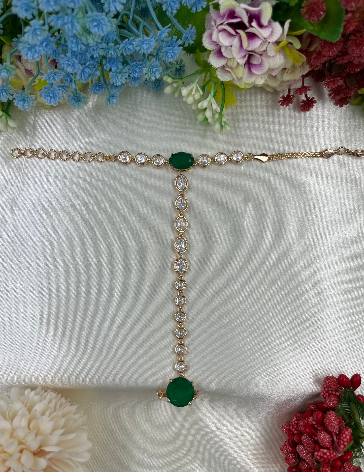 Siddhi Moissanite Premium Hath Panja (One pis)