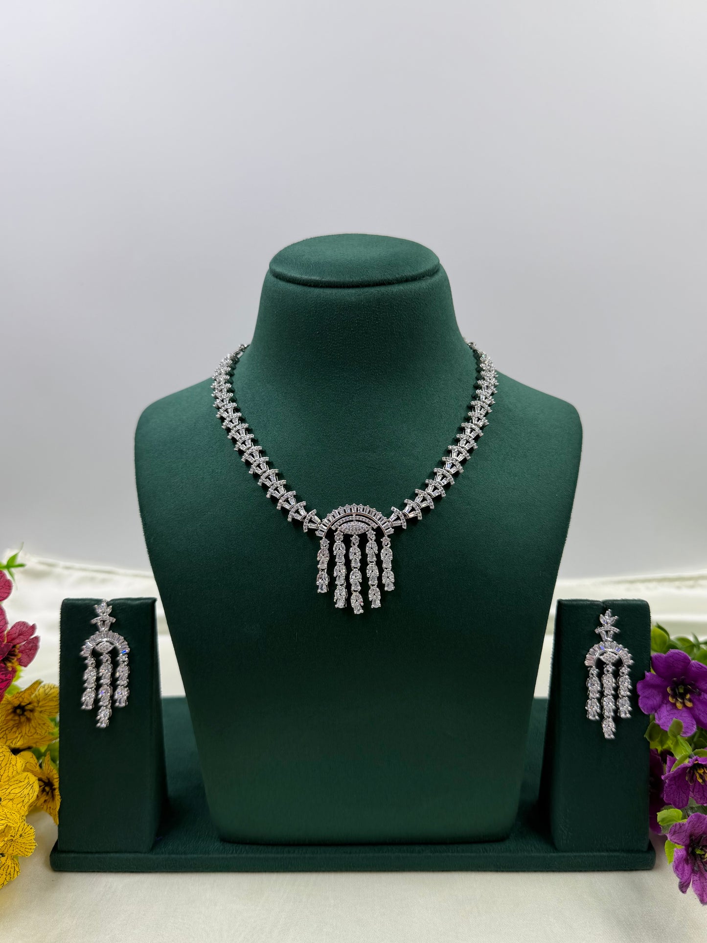 Indu American Diamond Necklace