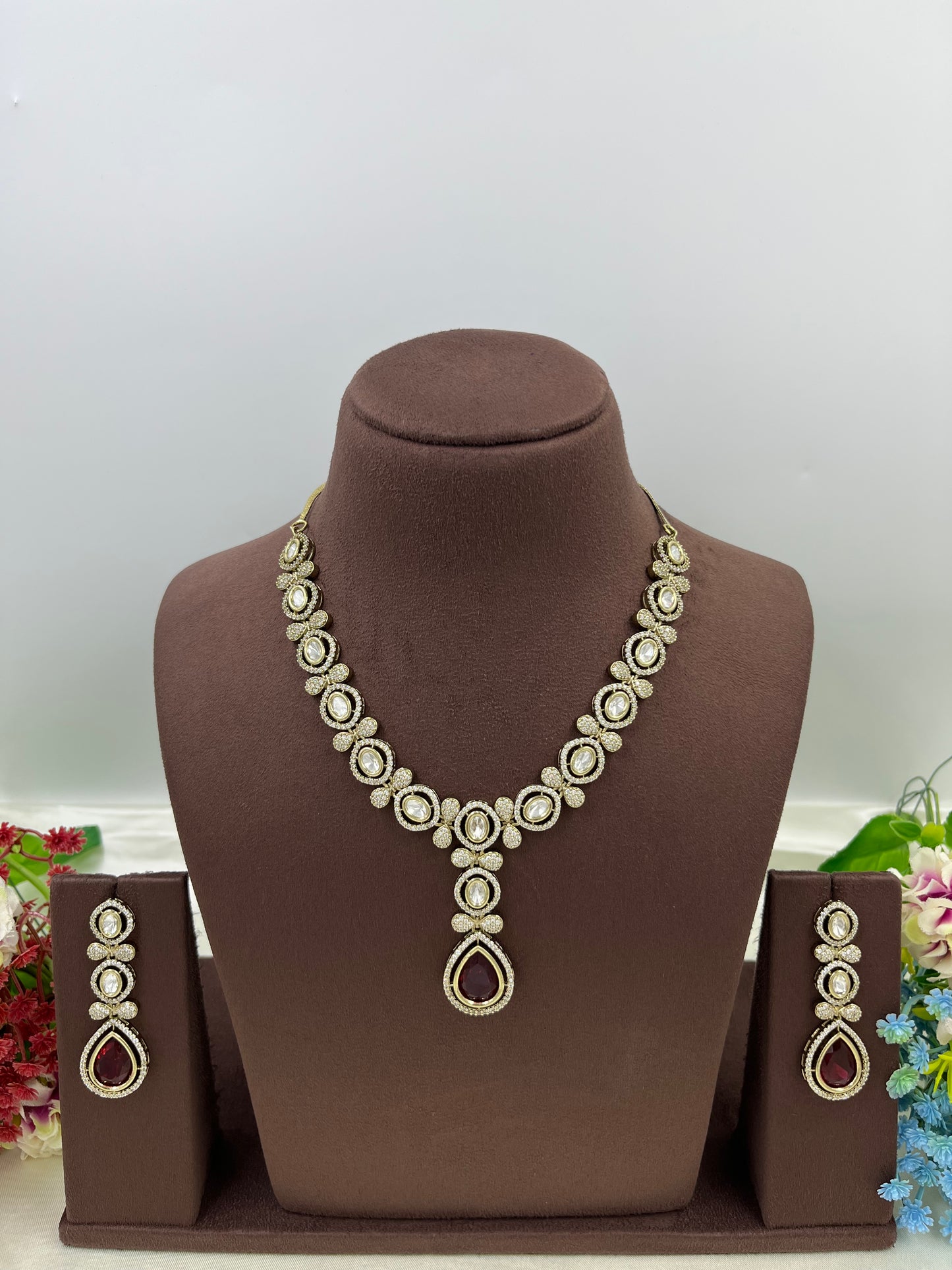 Charu Moissanite Necklace