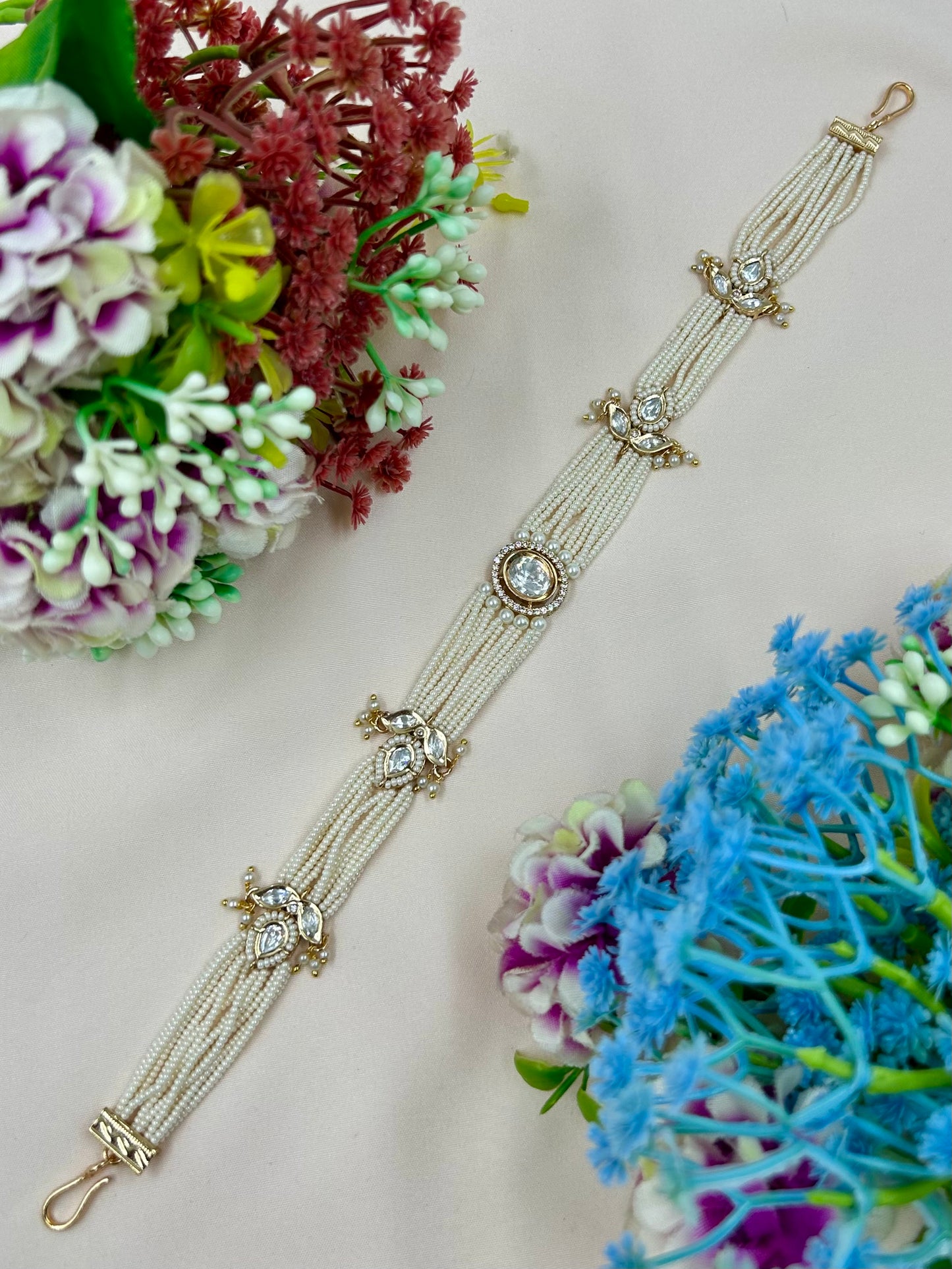 Minal Moissanite Sheesh Patti