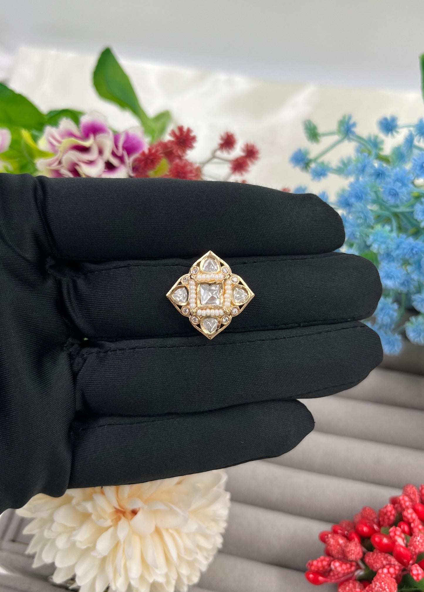 Vidya Premium Moissanite Ring