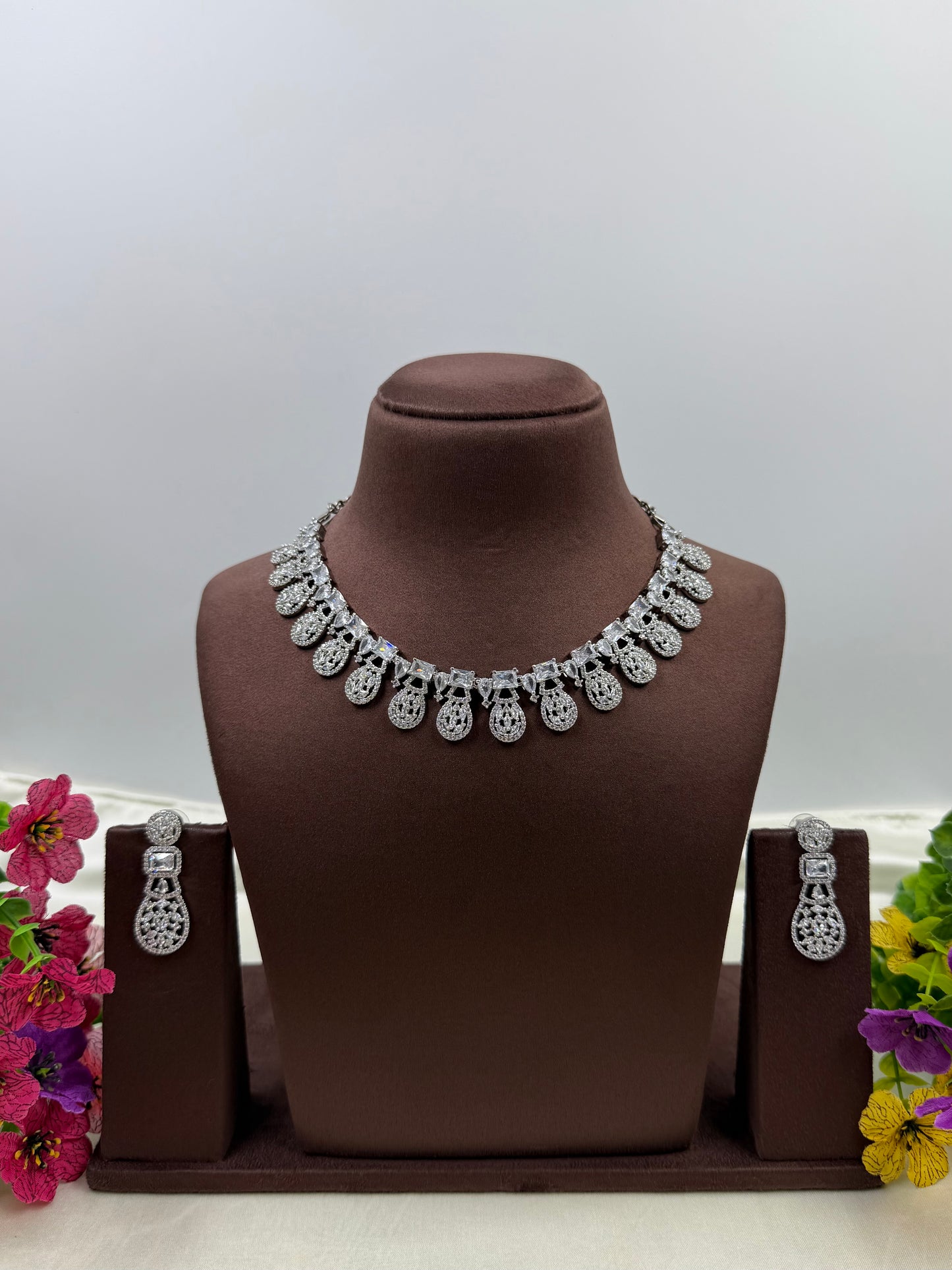 Juliee American Diamond Necklace
