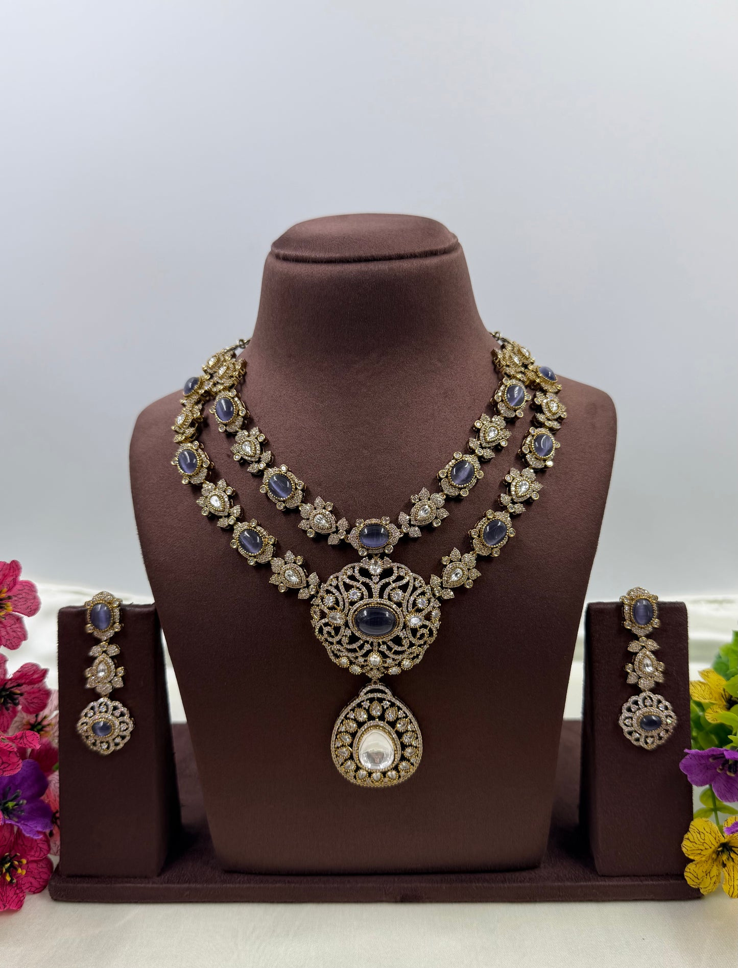 Prajakta Victorian Necklace Sets