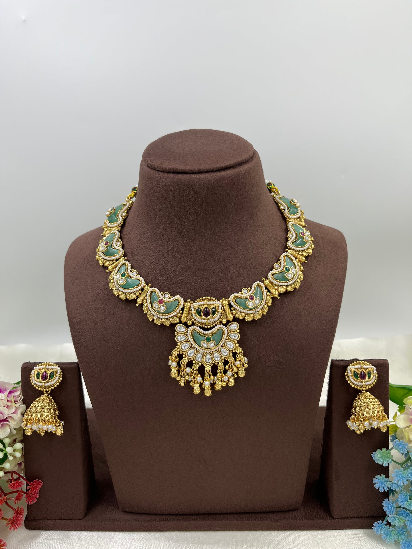 Vedhika Heritage Combo Necklace
