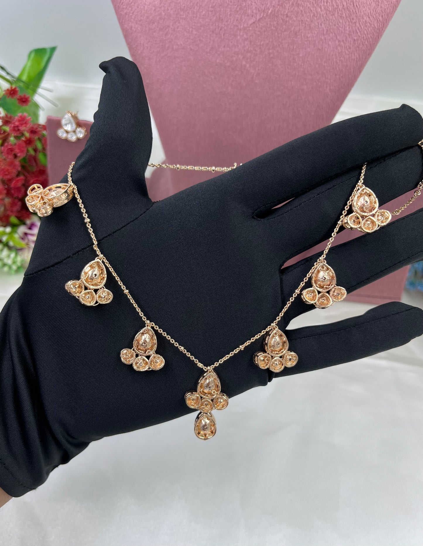 Mahi Moissanite Chain Necklace