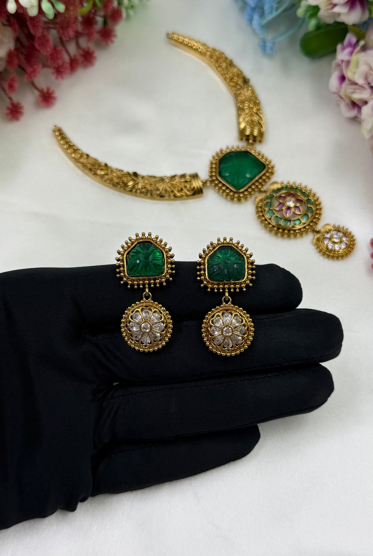 Priya Traditional Hasli Necklace