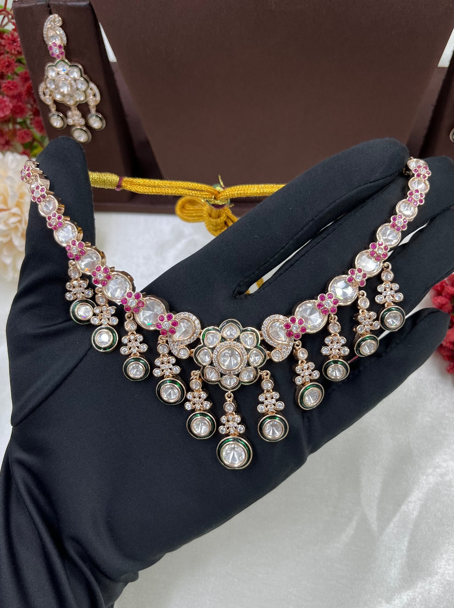 Rudrama Moissanite Necklace