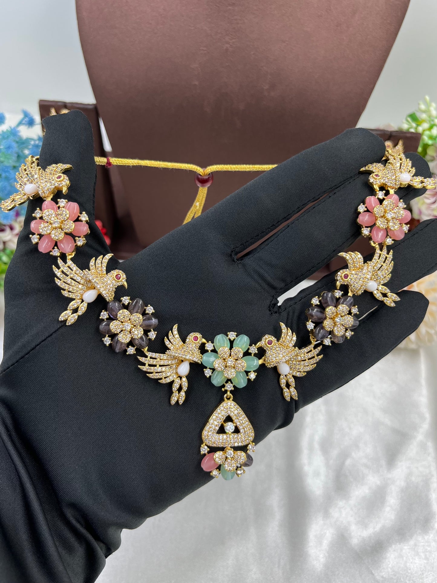 Hamsa Premium High Gold Necklace