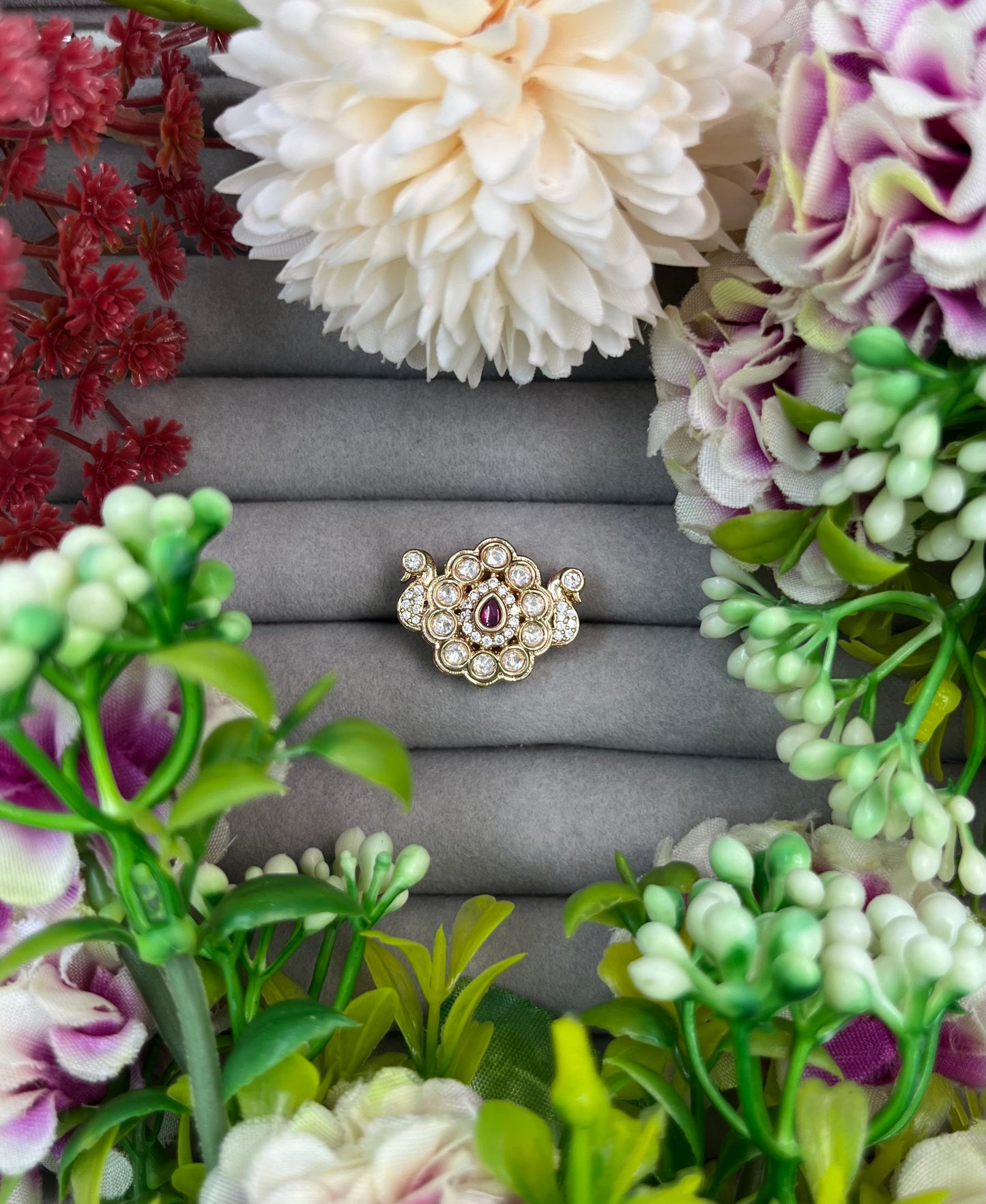 GleamVeda Moissanite Ring