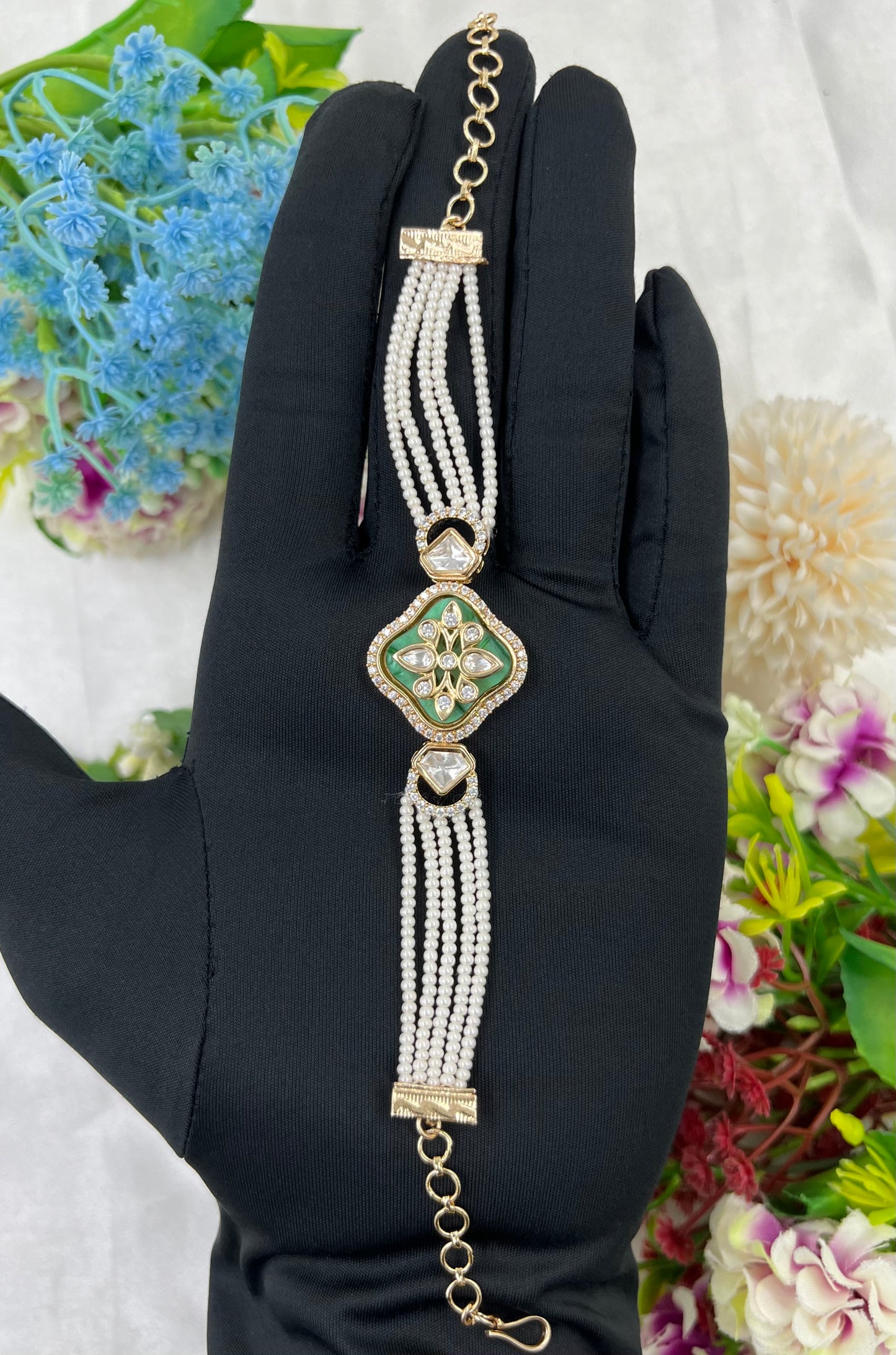 Starry Bliss Pearl Bracelet