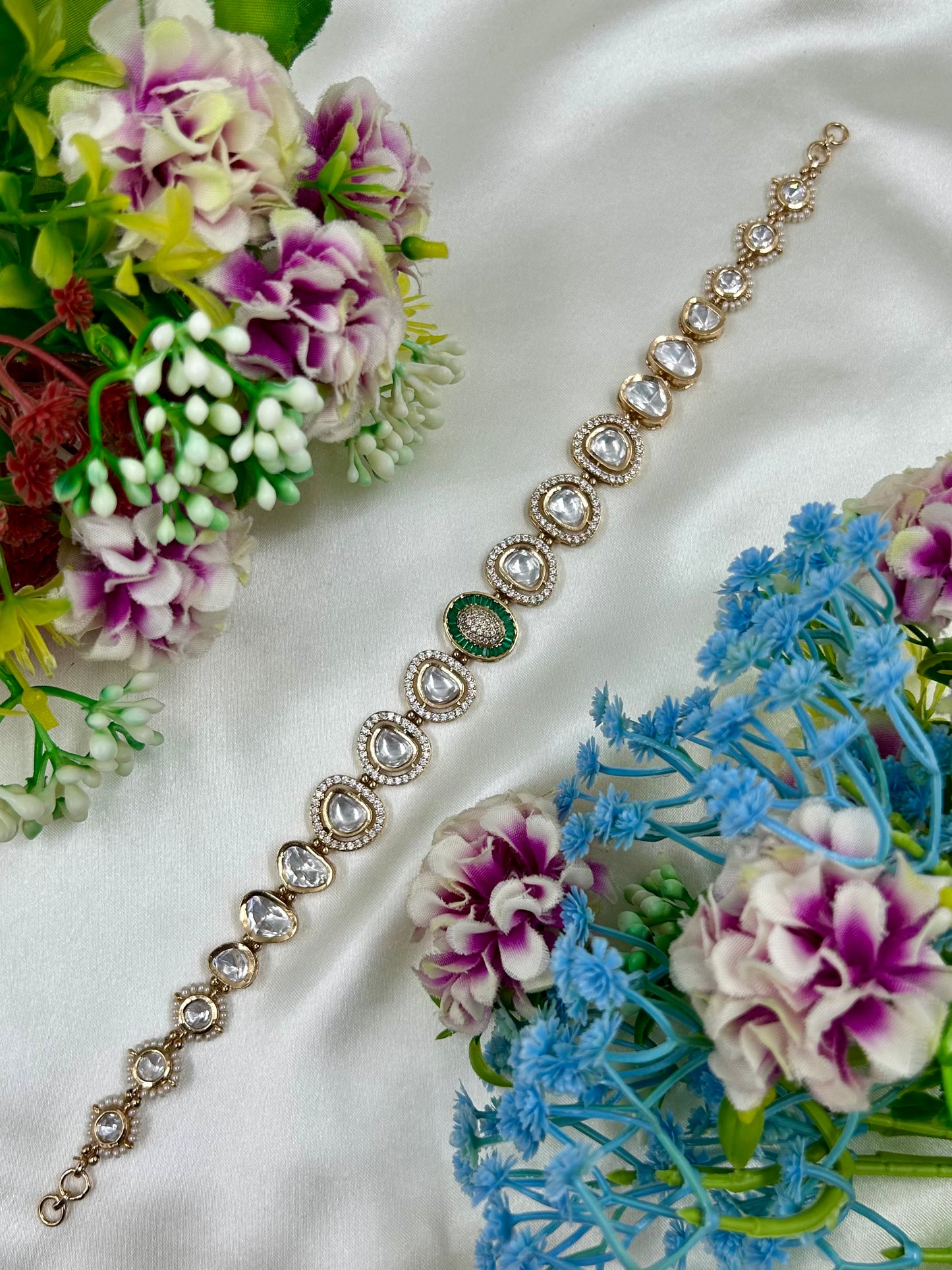 Anisha Moissanite Sheesh Patti