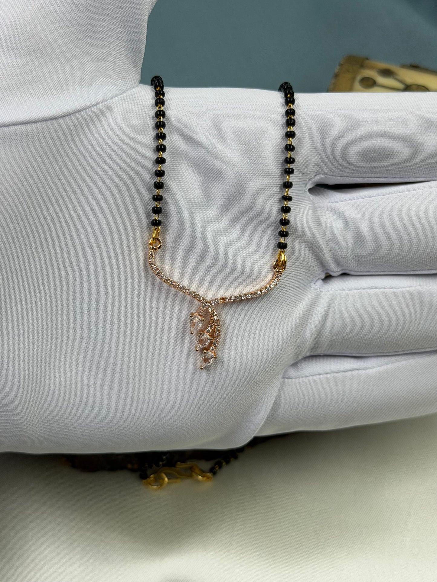 Divya Rose Gold Mangalsutra