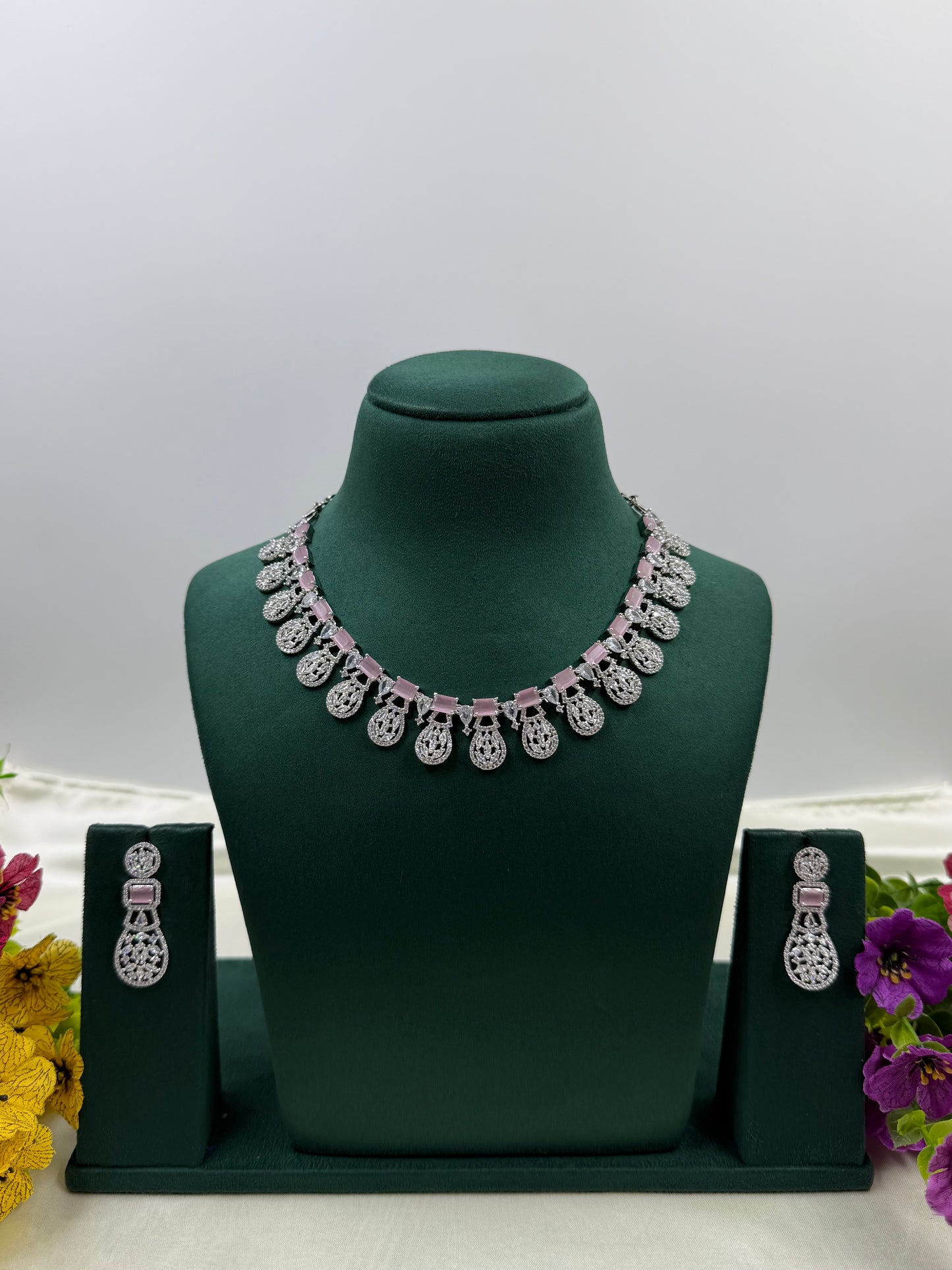Zoey American Diamond Necklace