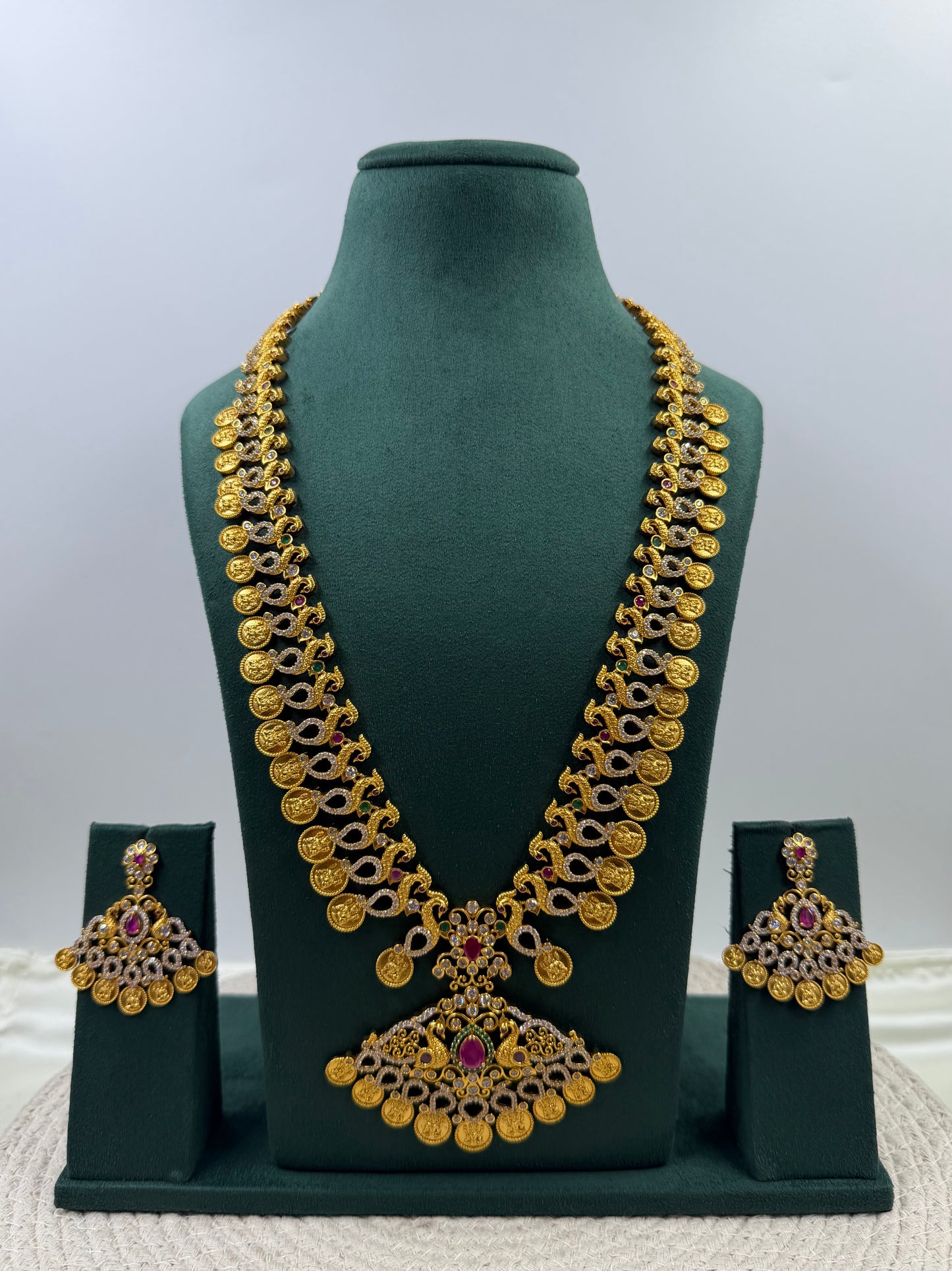 Vidhi Long Necklace Set