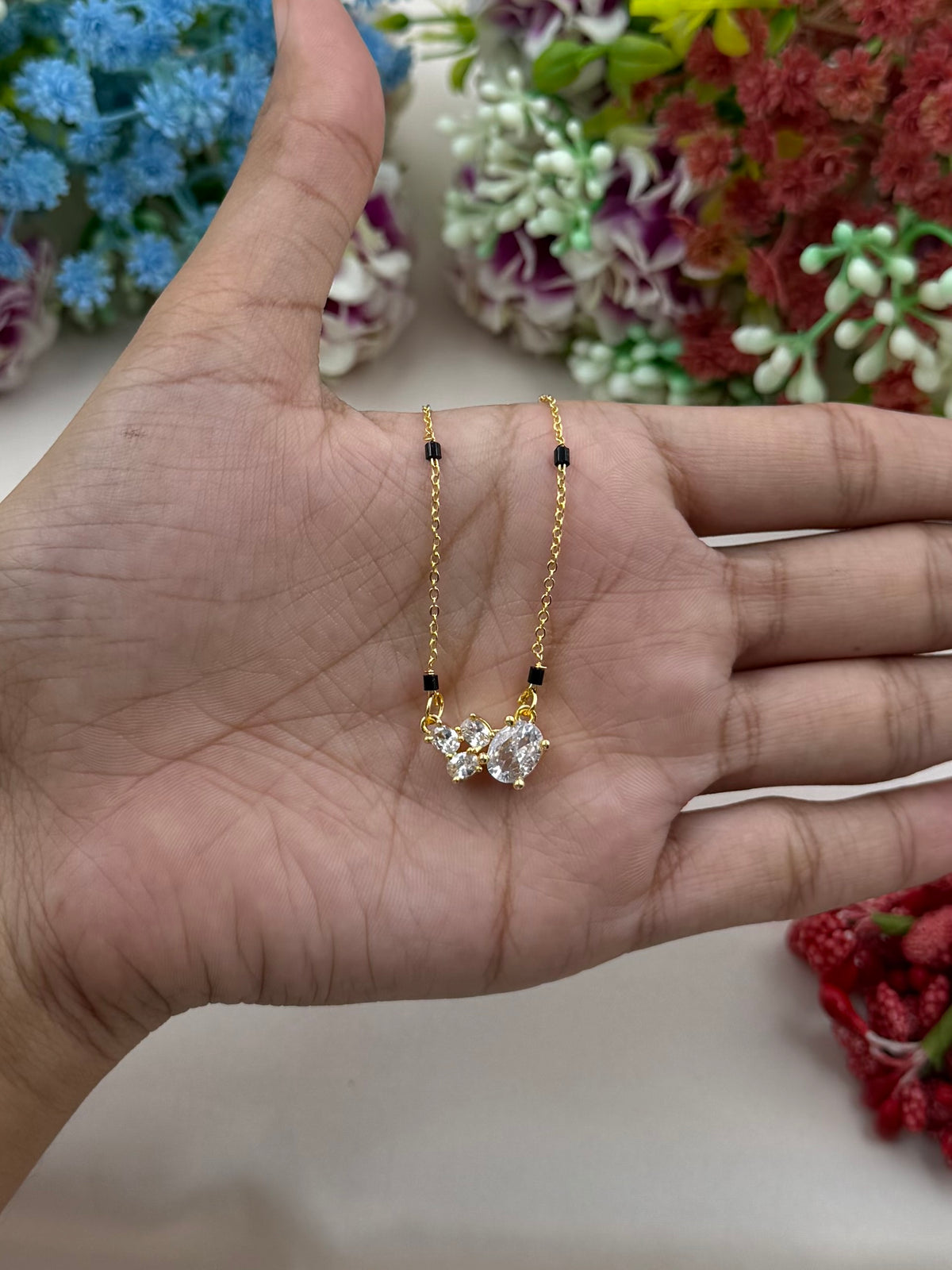 Elegant Black Bead Mangalsutra