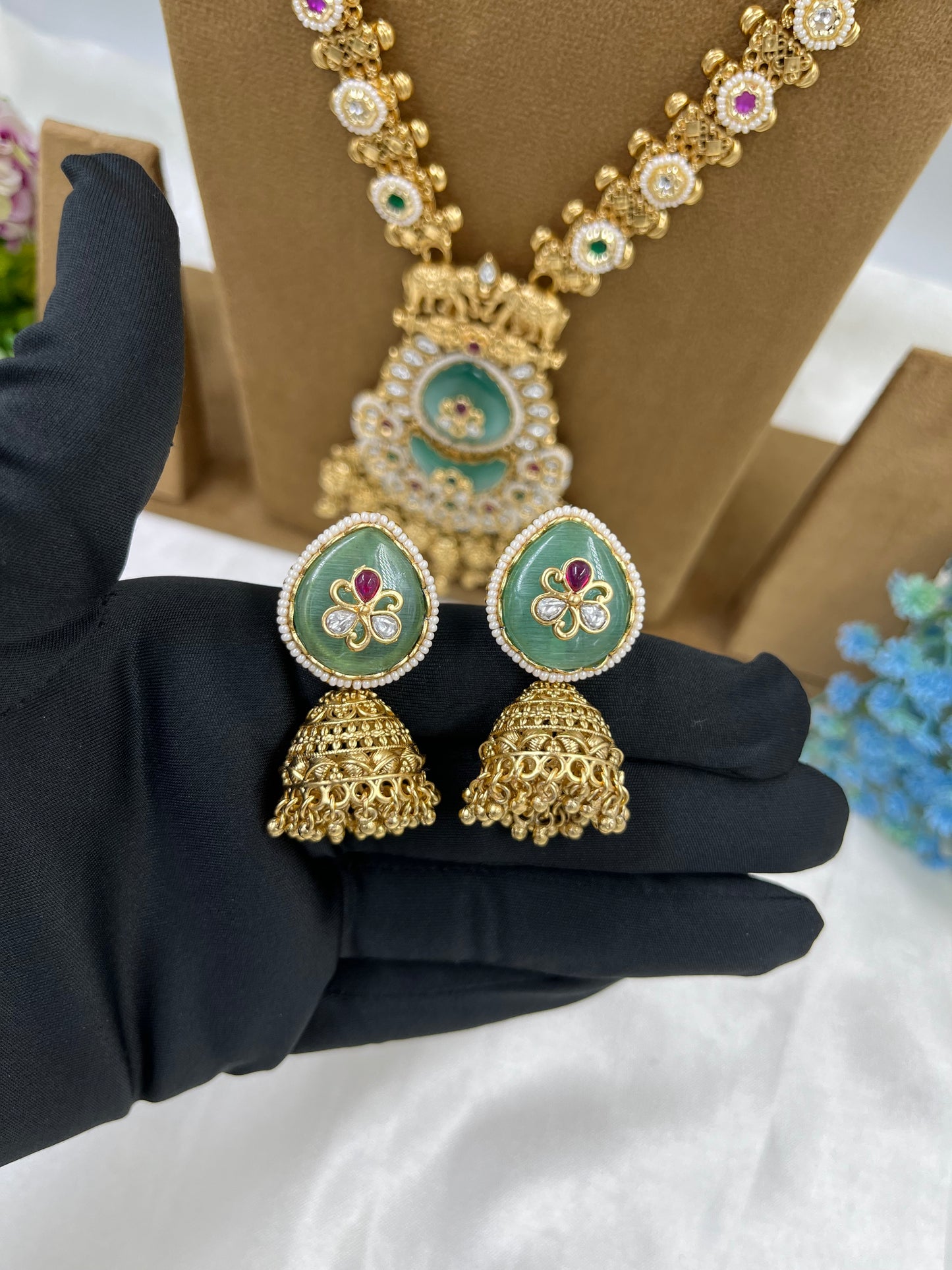 Vedhika Heritage Combo Necklace