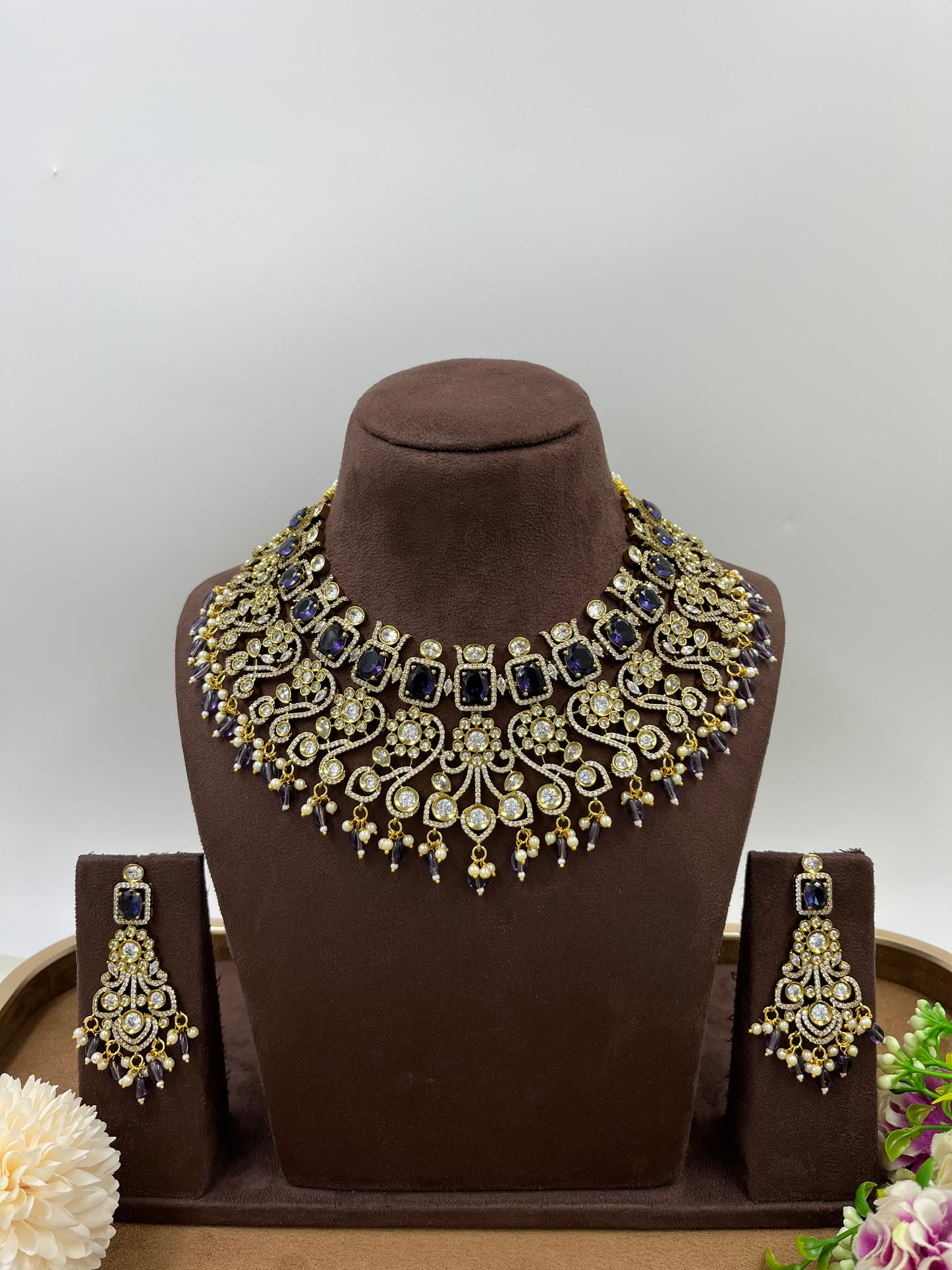 Half Moon Victorian Choker Neckless