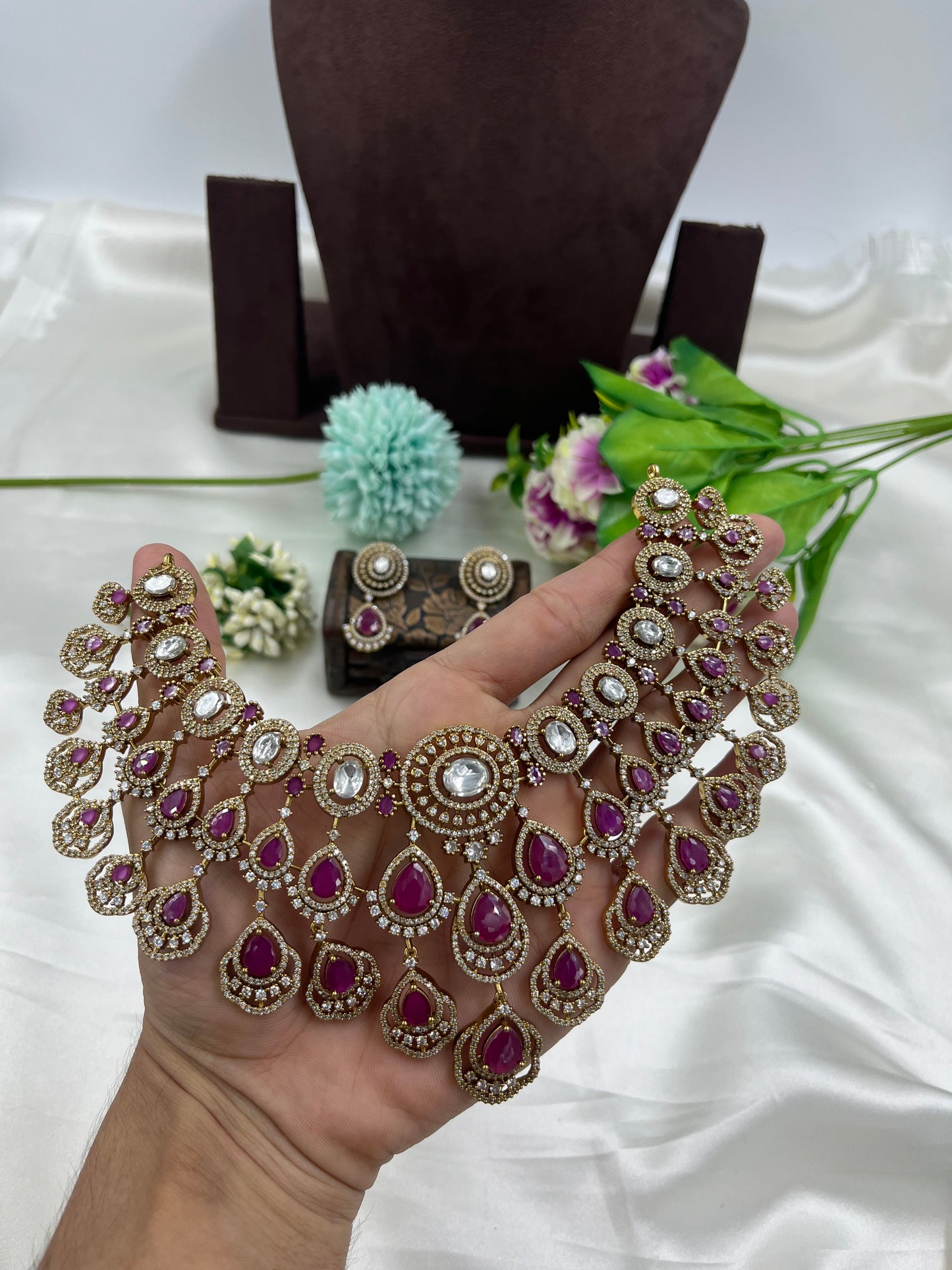 Ziva Victorian Necklace set