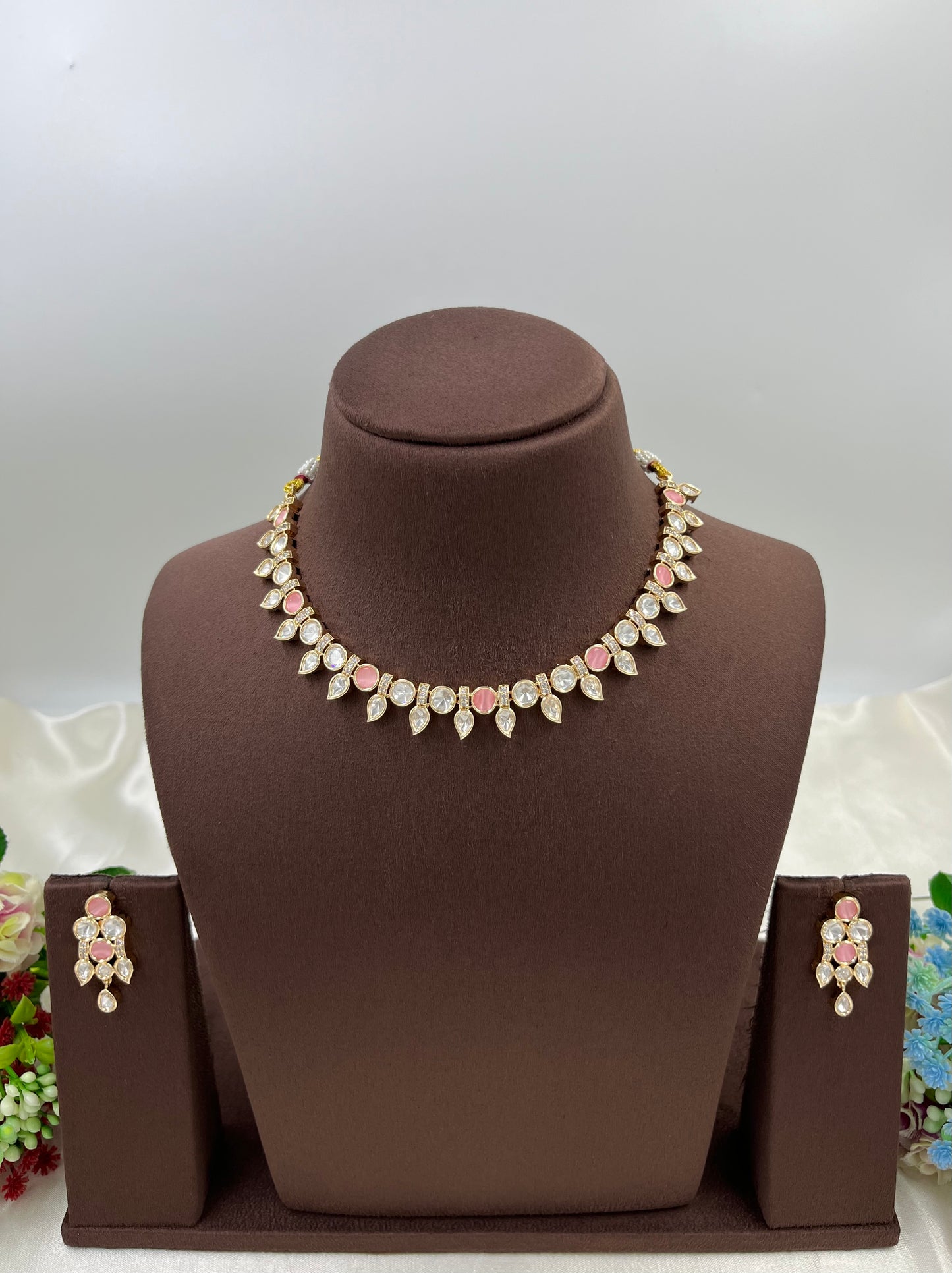 Sunset Blossom Premium Moissanite Necklace