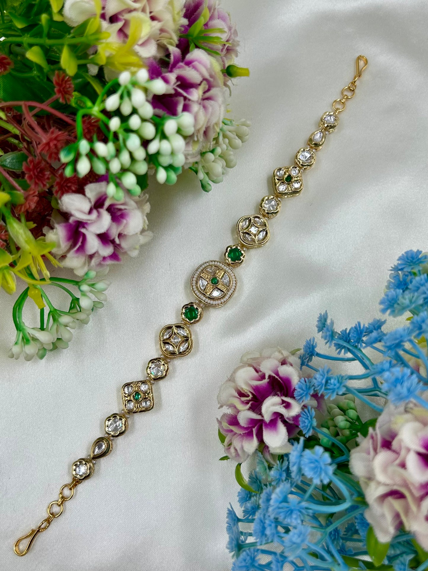 Siddhi Moissanite Sheesh Patti