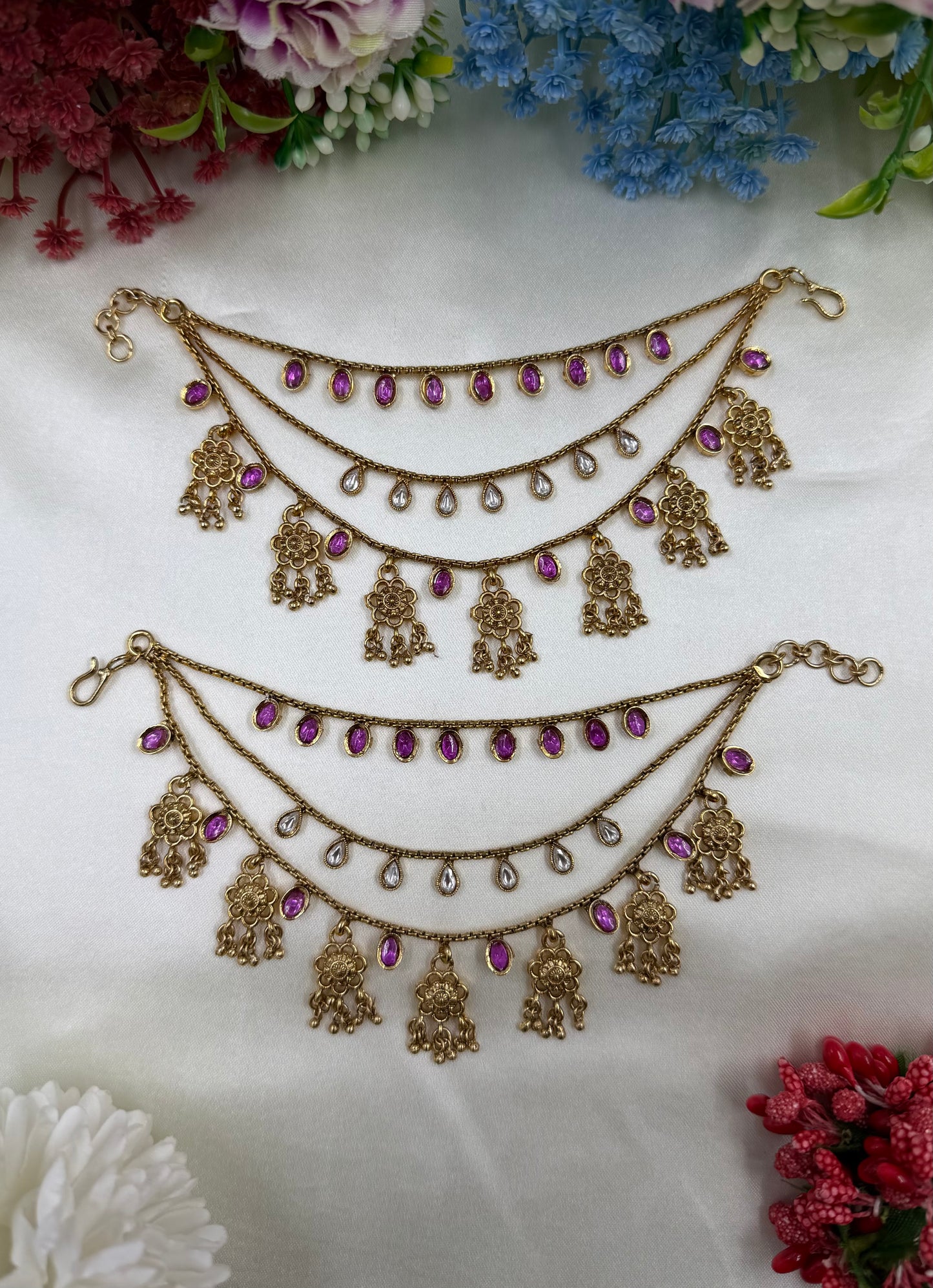 Aarvi Heritage Ear Chain