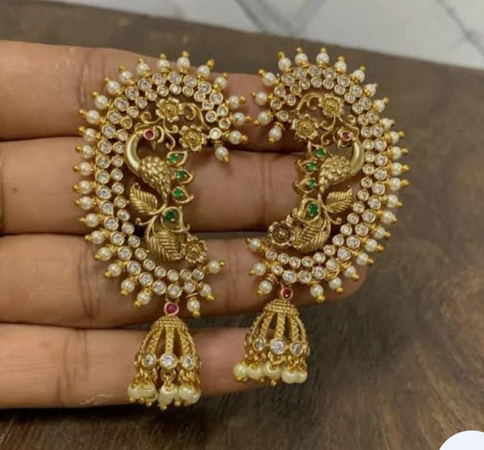 Peacock Royale Earcuff
