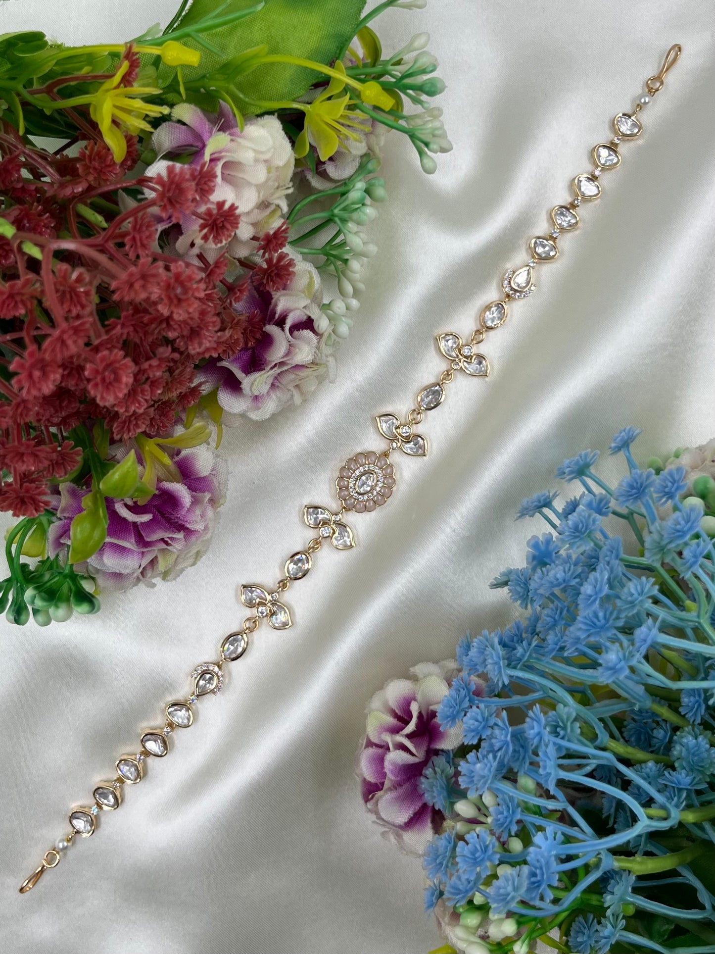 Aasha Moissanite Sheesh Patti