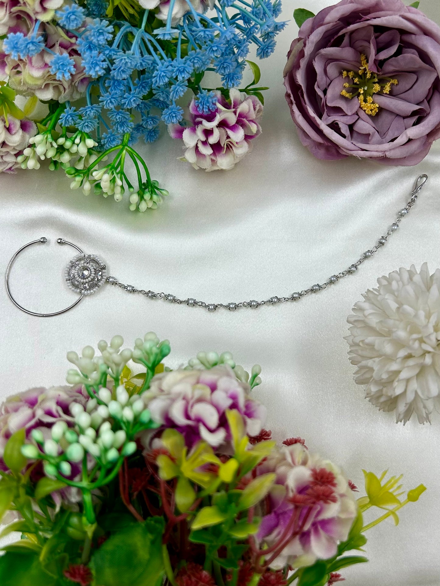 Tara American Diamond Nose Ring