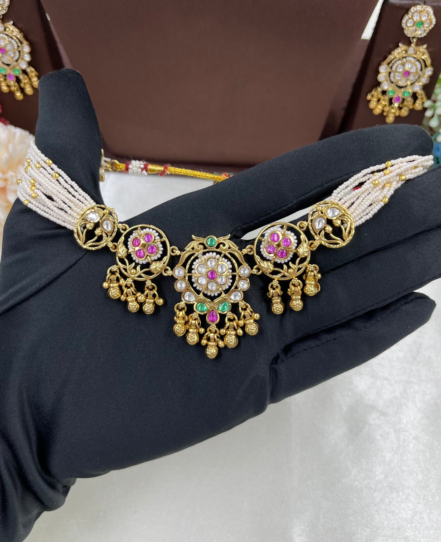 Eshani Heritage Choker Necklace