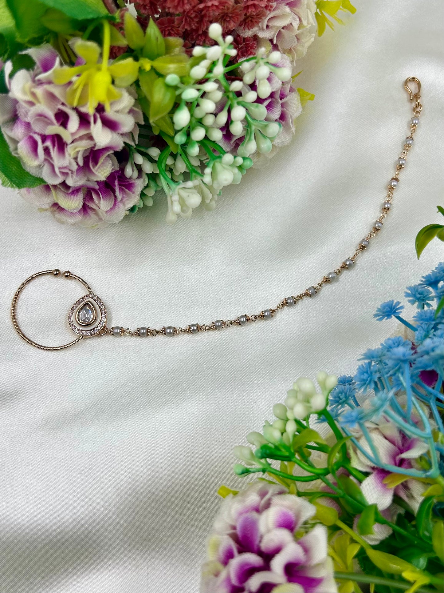 Sheetal Moissanite Nose Ring
