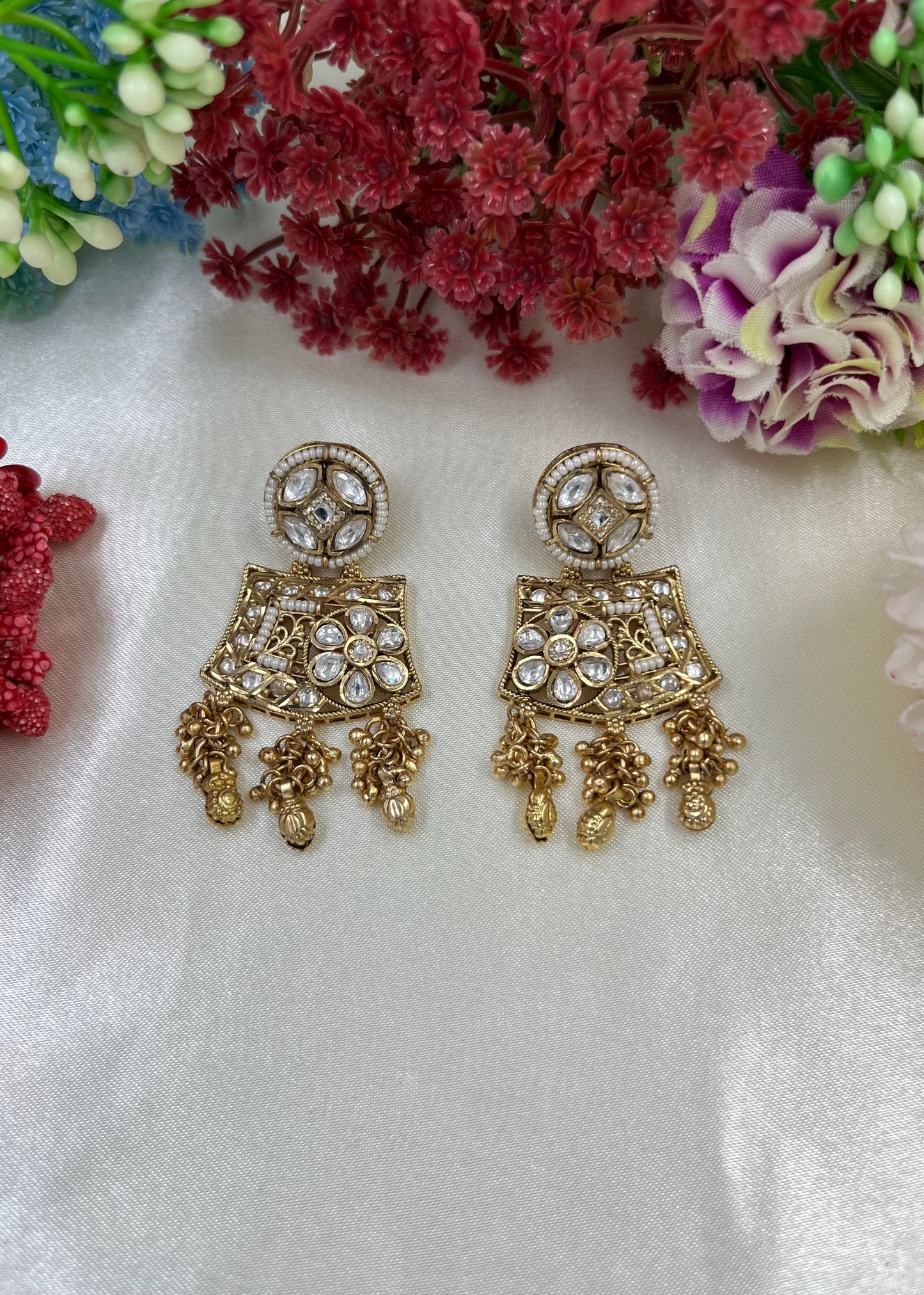 Ekisha Brass Earing