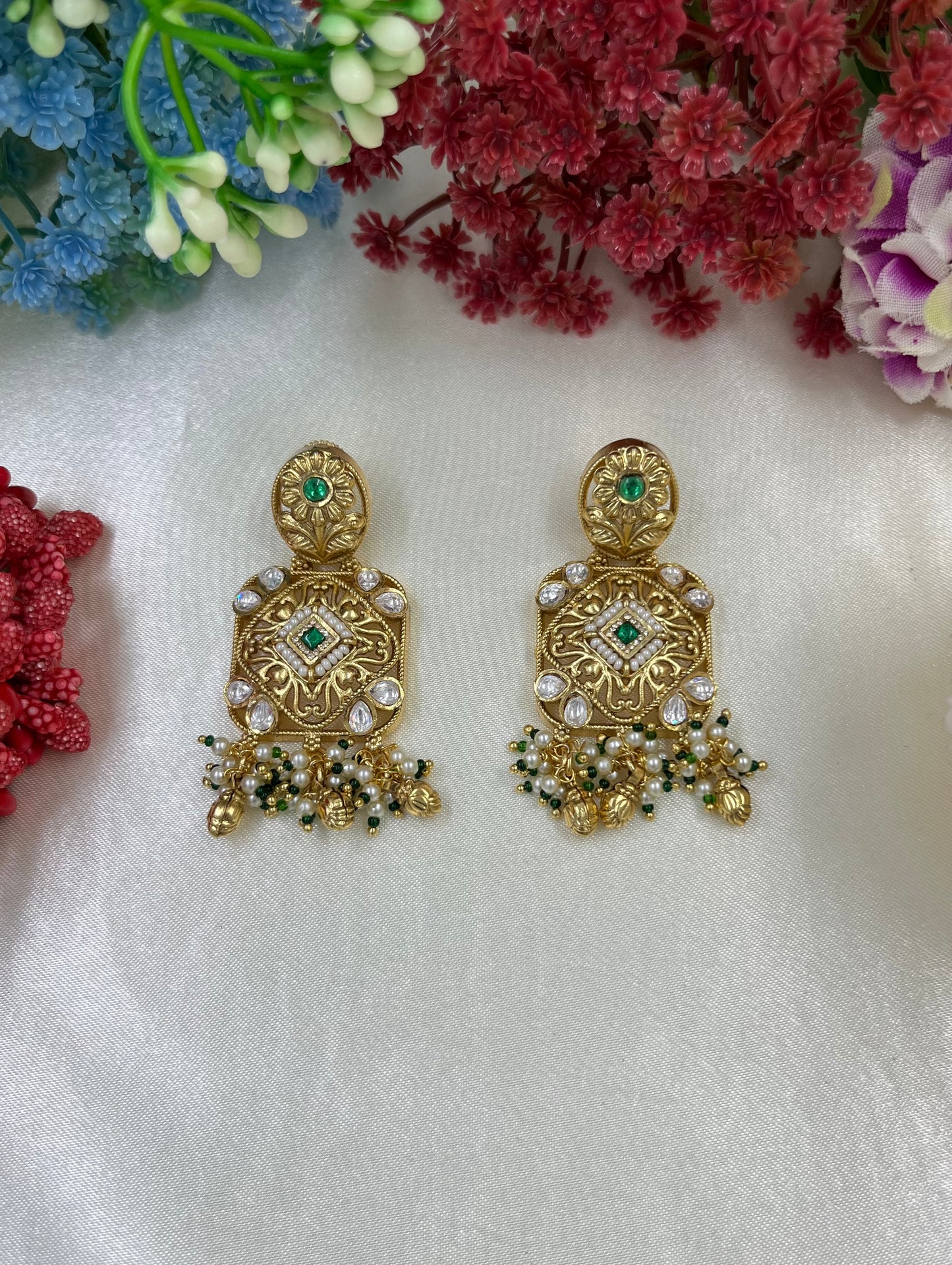 Harini Brass Earing