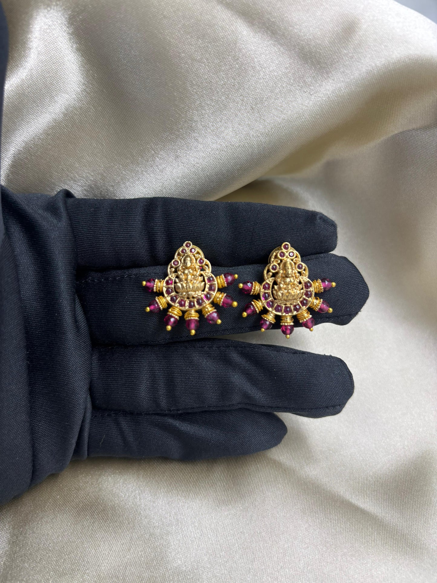 Laxmi Premium temple Studs