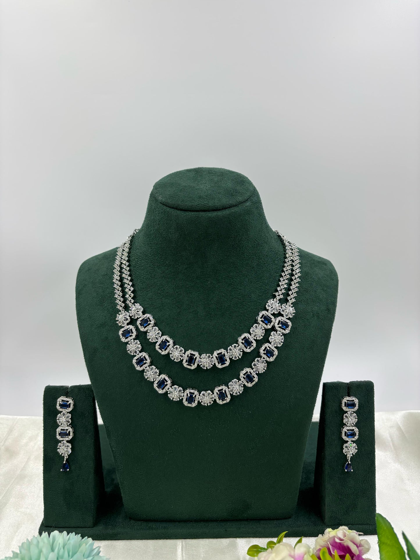 Fila Double Layer Necklace set