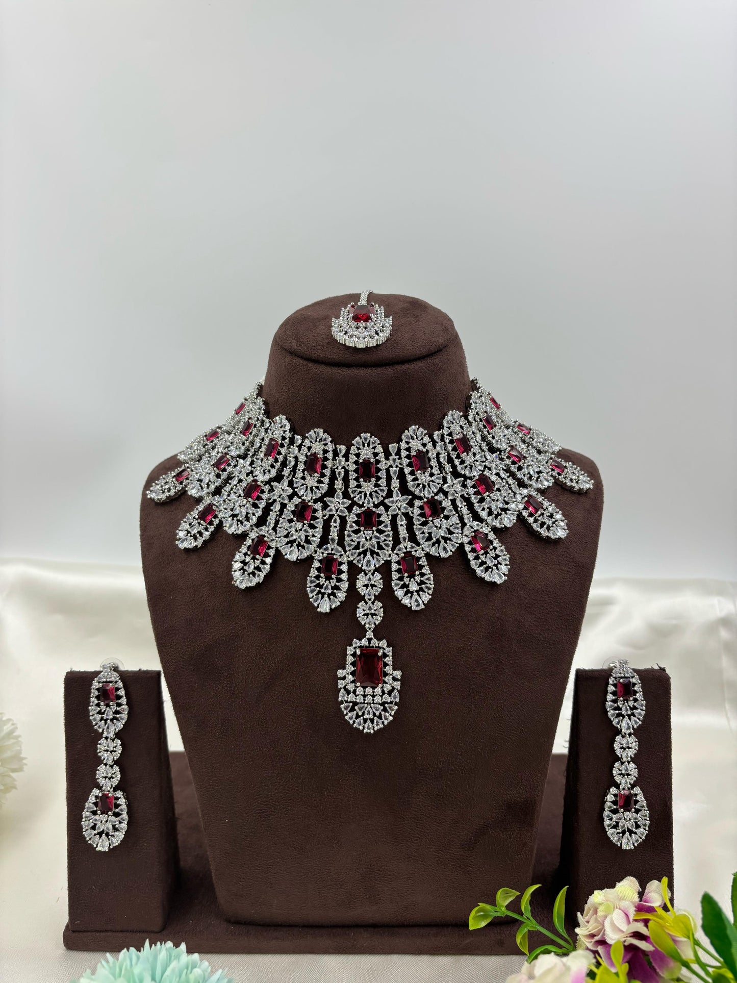 Kiara CZ Necklace set