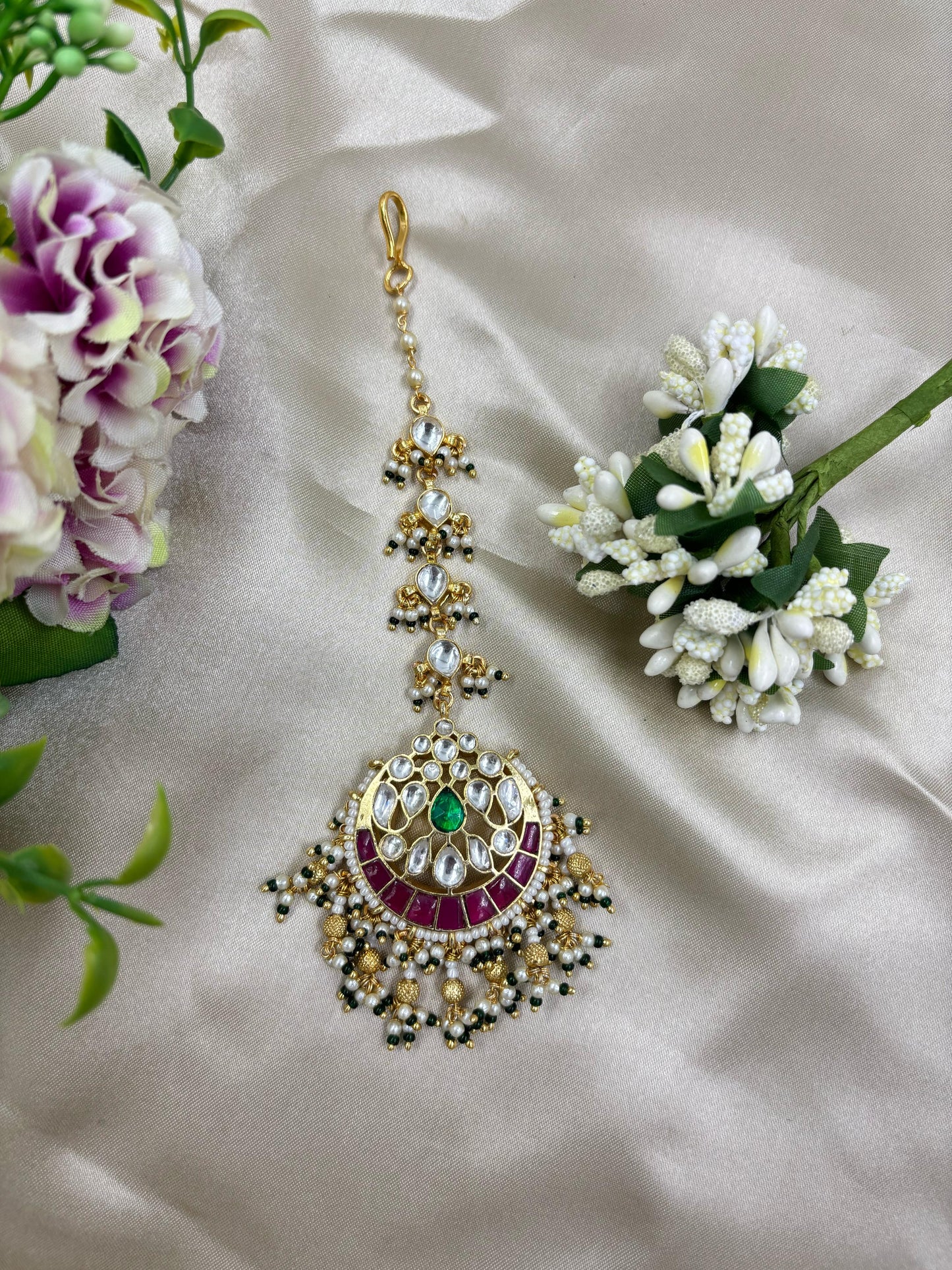 Varini Premium Pachi Kundan Tika