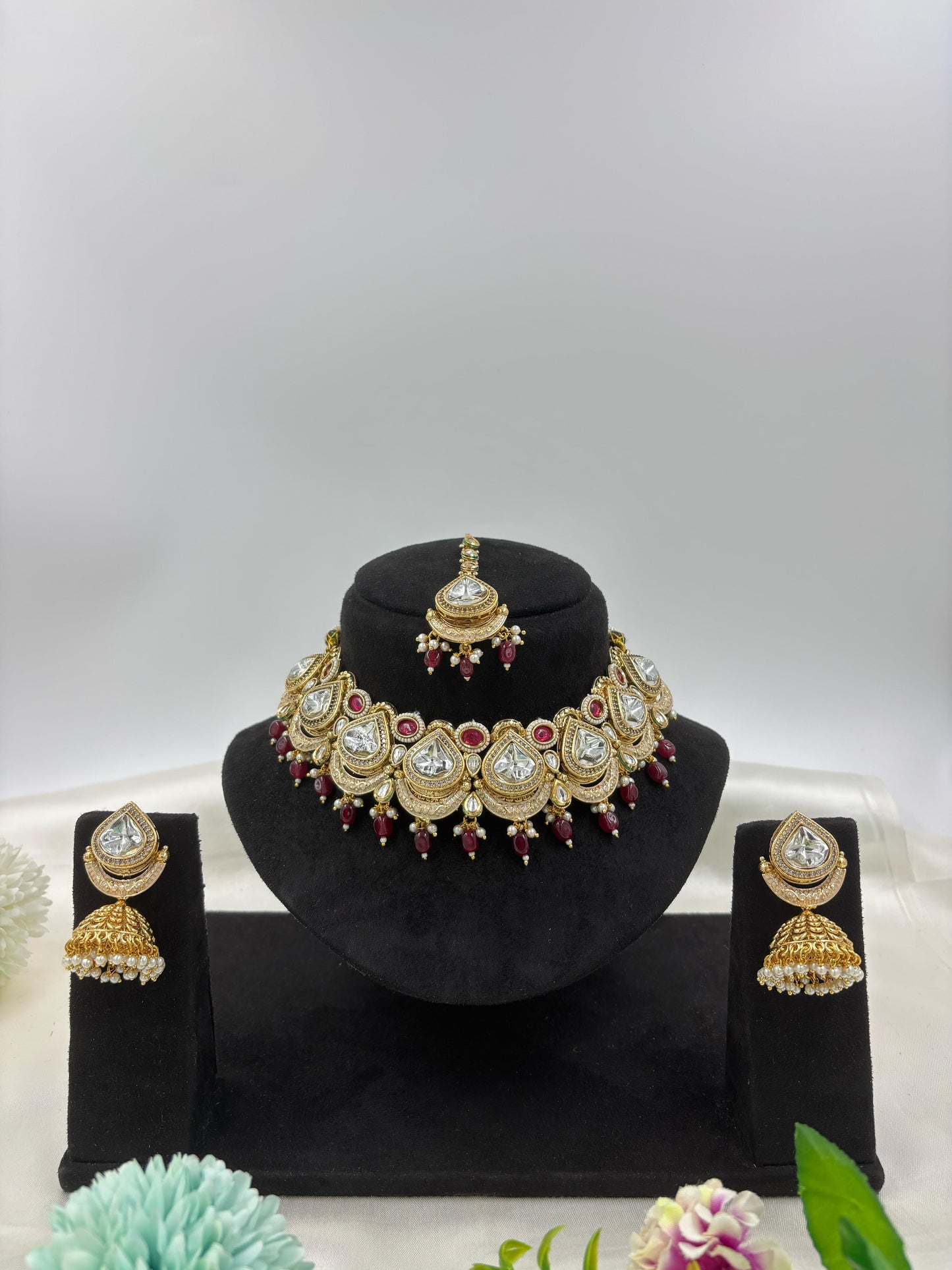 Ramina Premium Rajwadi Choker Set