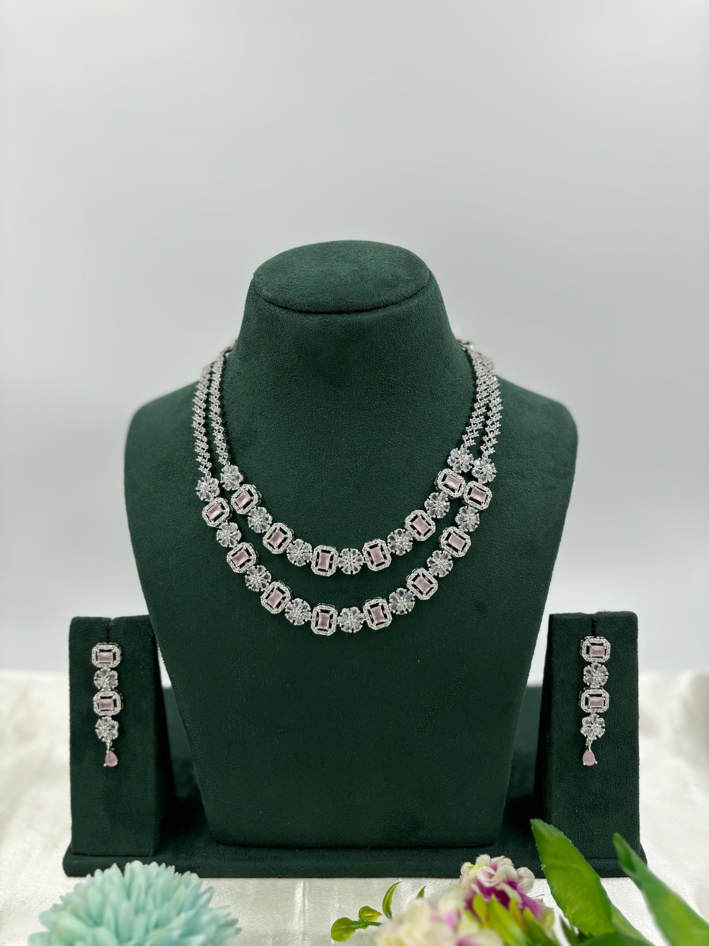 Fila Double Layer Necklace set